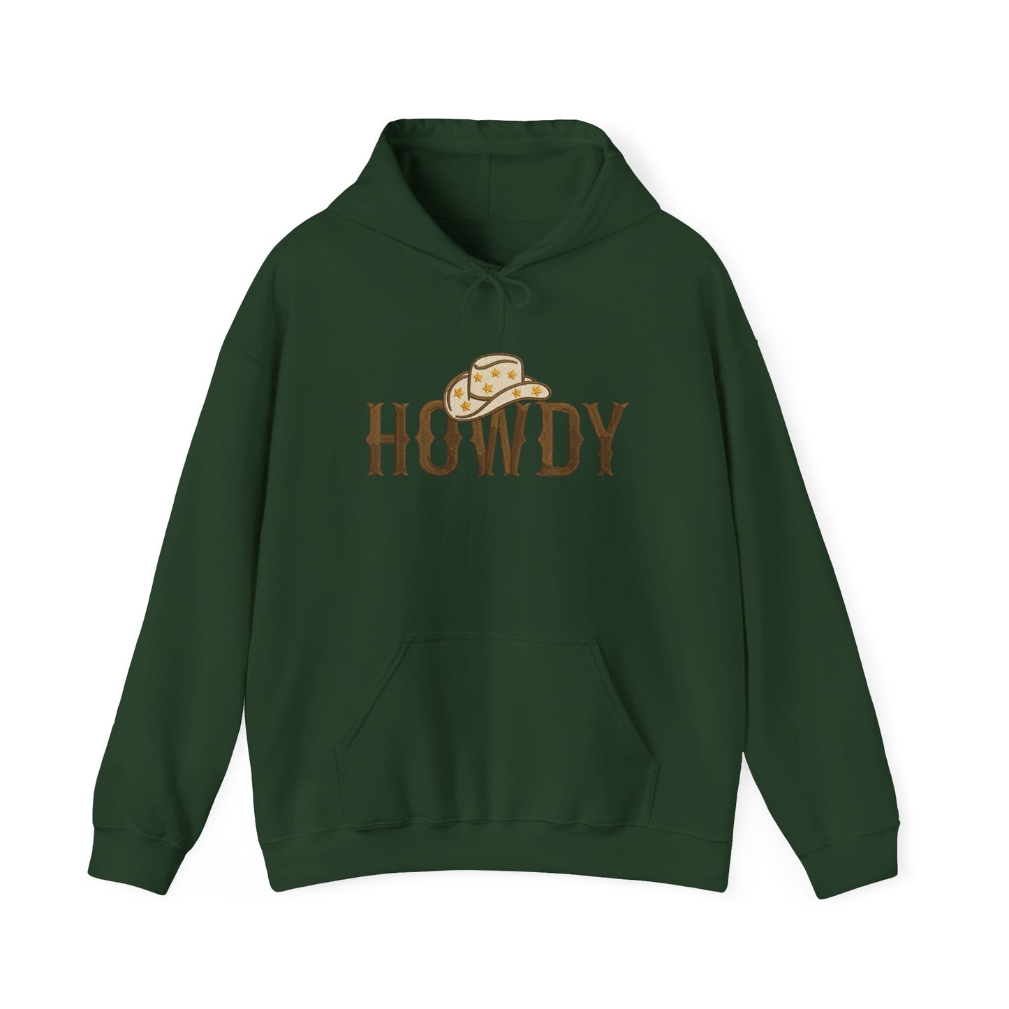 Howdy Cowboy Graphic Hoodie NEW Heavy Blend™ Hooded Sweatshirt