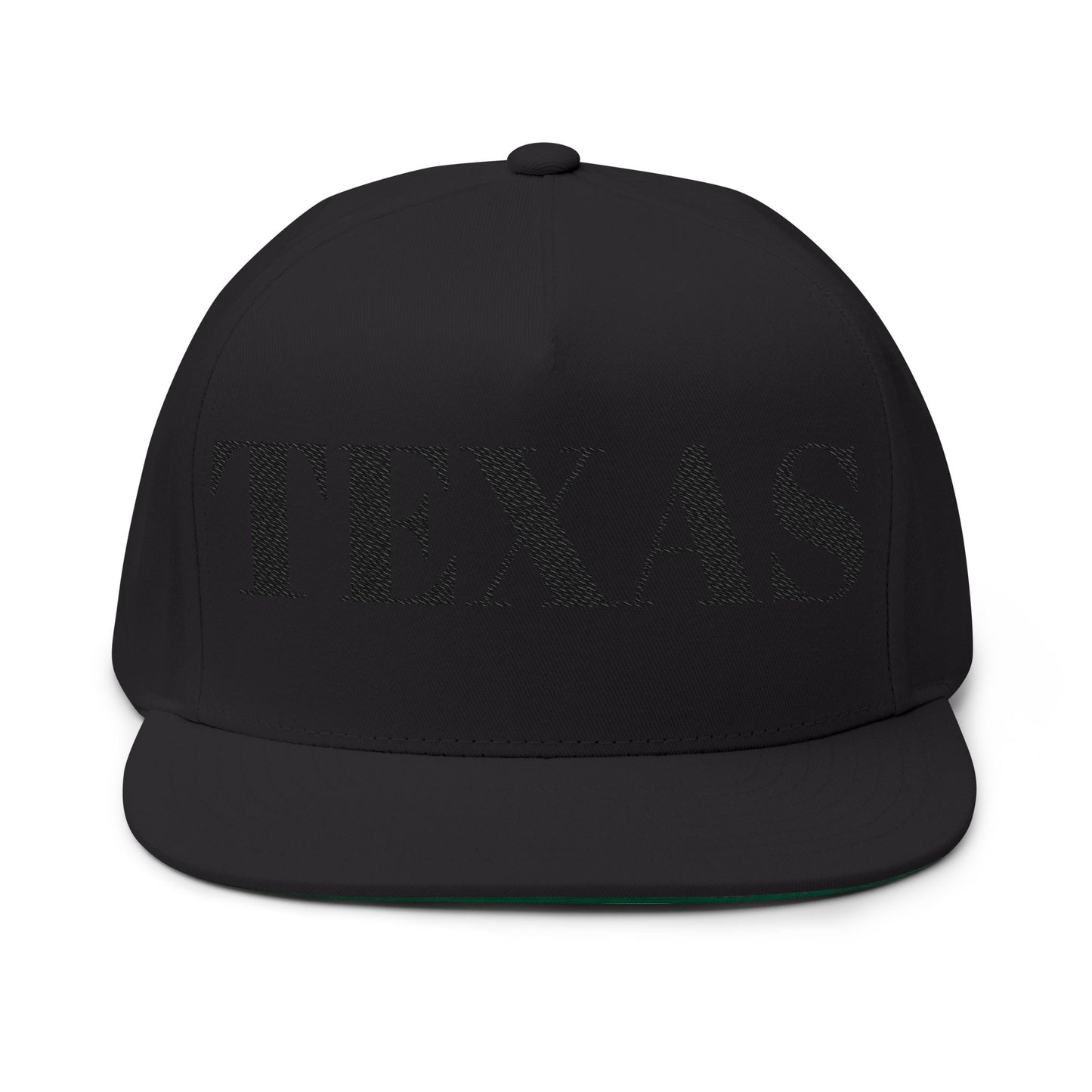 Flat Bill Cap (Embroidery)