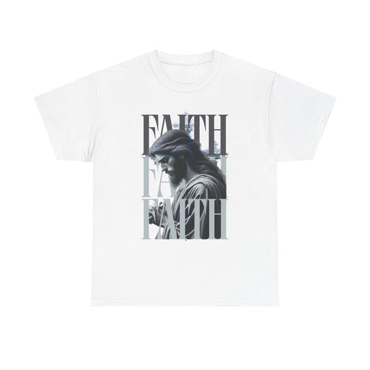 Have Faith Graphic T Shirt Men's Jesus Heavy Cotton Tee
