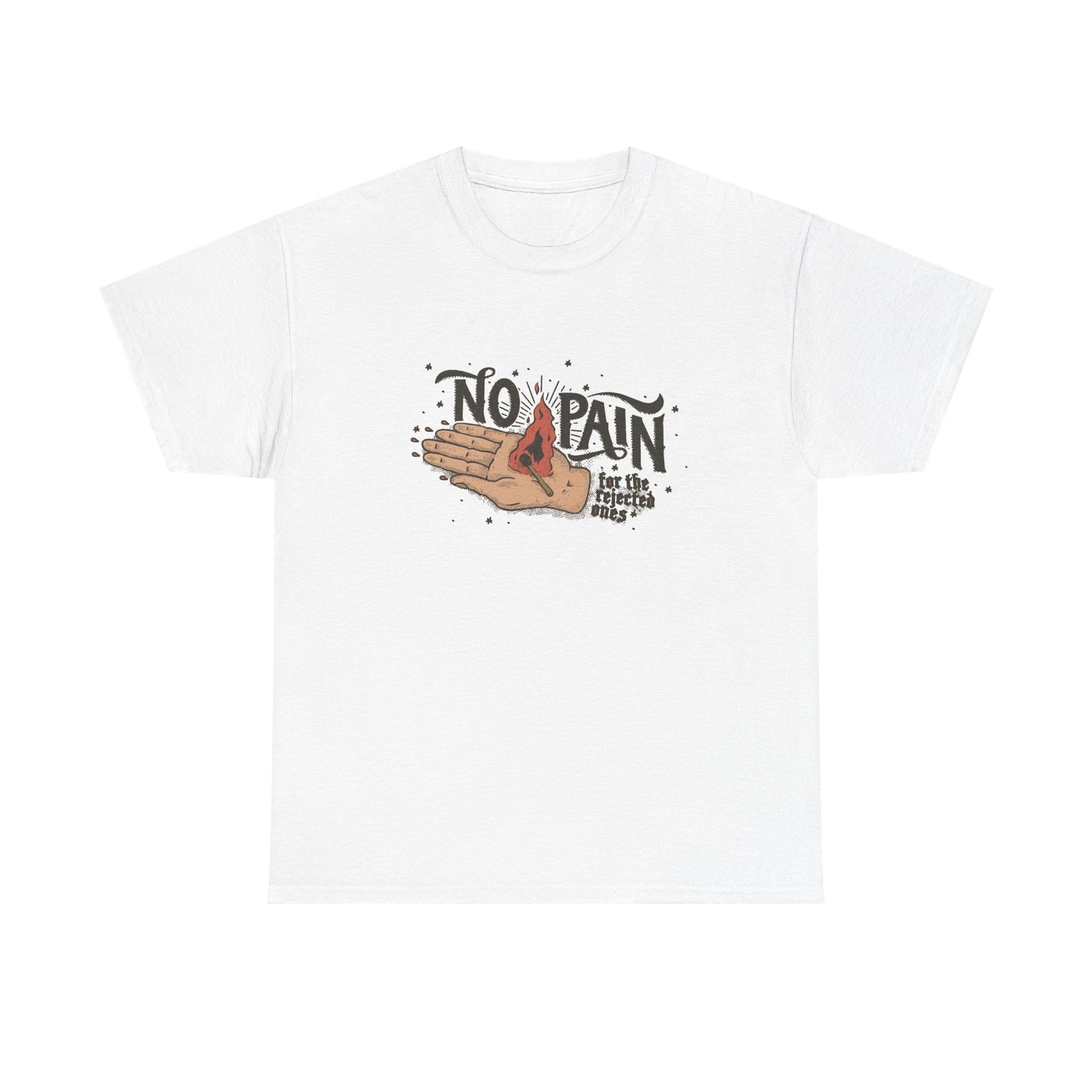 No Pain Graphic T Shirt NEW Vintage Unisex Heavy Cotton Tee