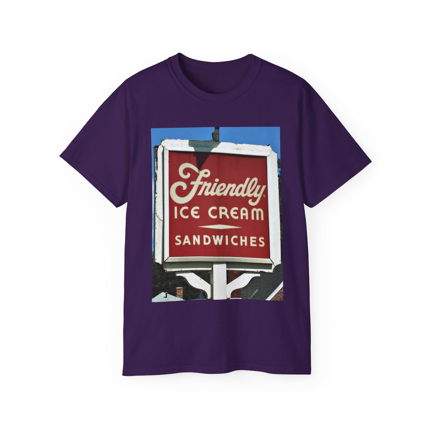 Friendlys ice cream T-shirt vintage New England restaurant chef Ultra Cotton Tee
