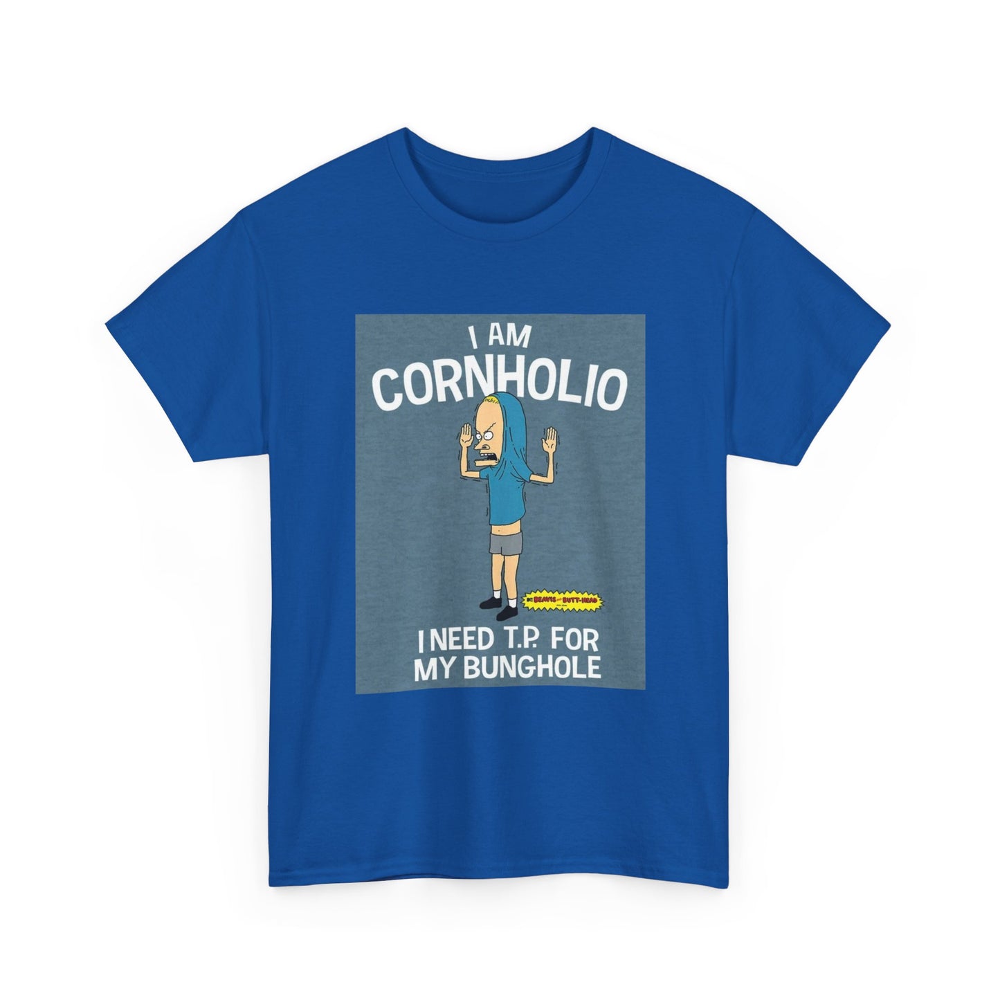 Beavis And Butthead Tshirt Comedy Tv Series Retro I Am Cornholio Unisex