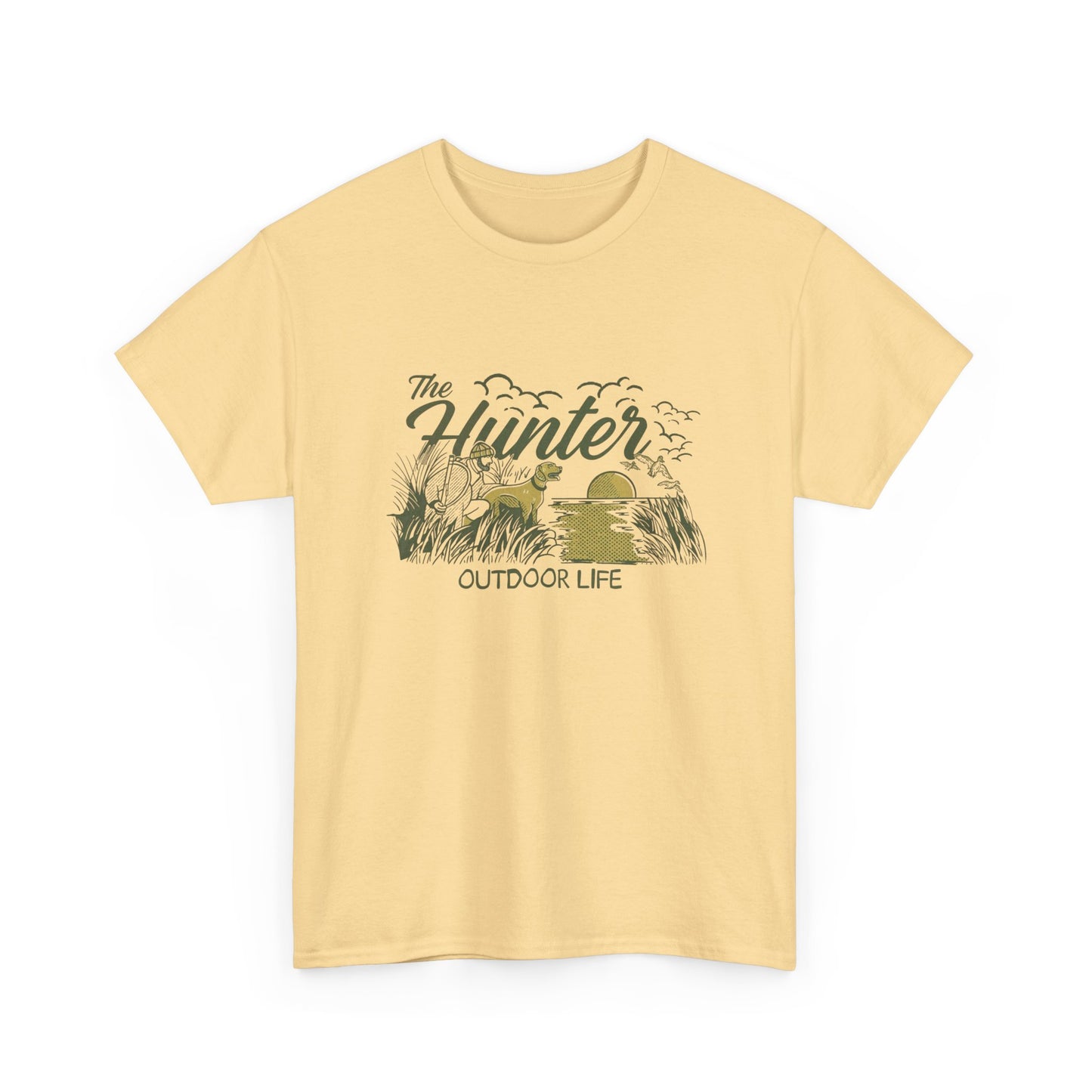 The Hunter Outdoor Club Graphic T Shirt Unisex Heavy Cotton Tee