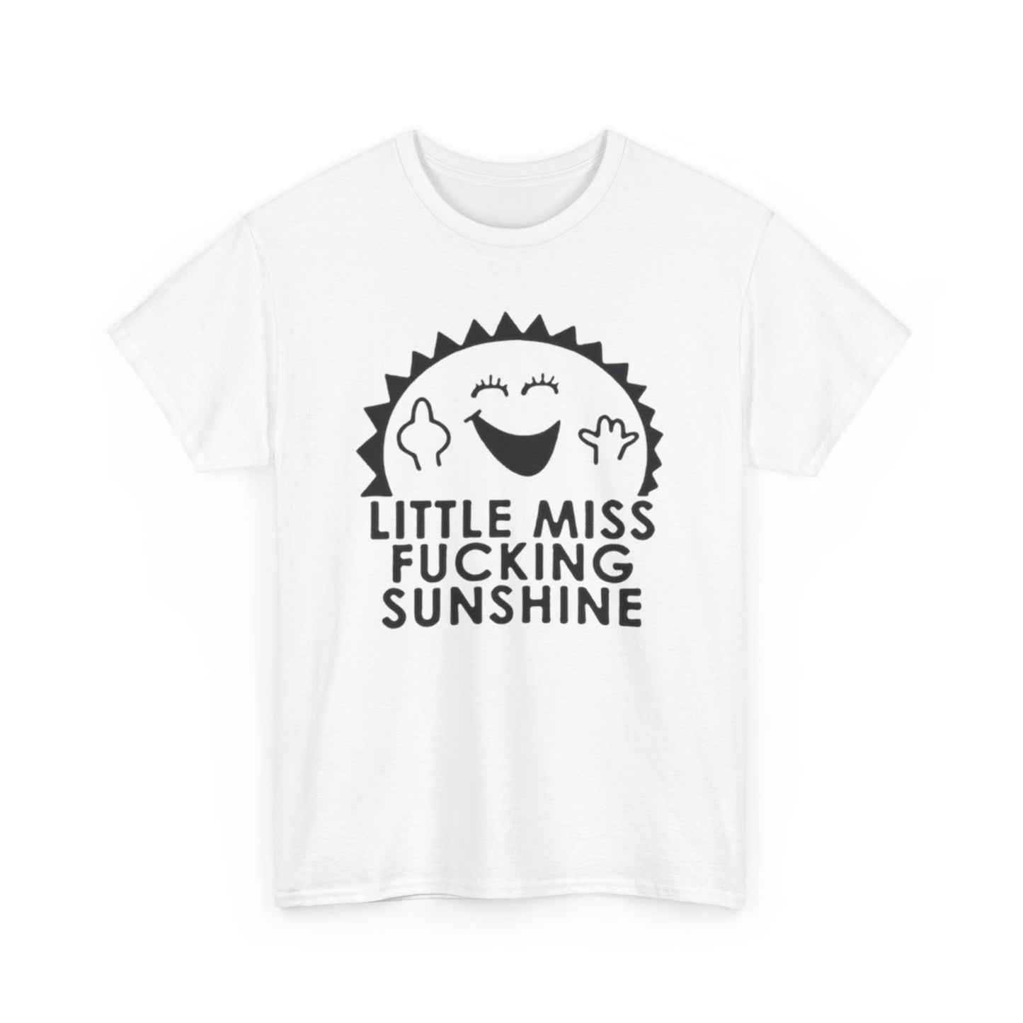 Little Miss Sunshine Funny T Shirt Unisex Heavy Cotton Tee