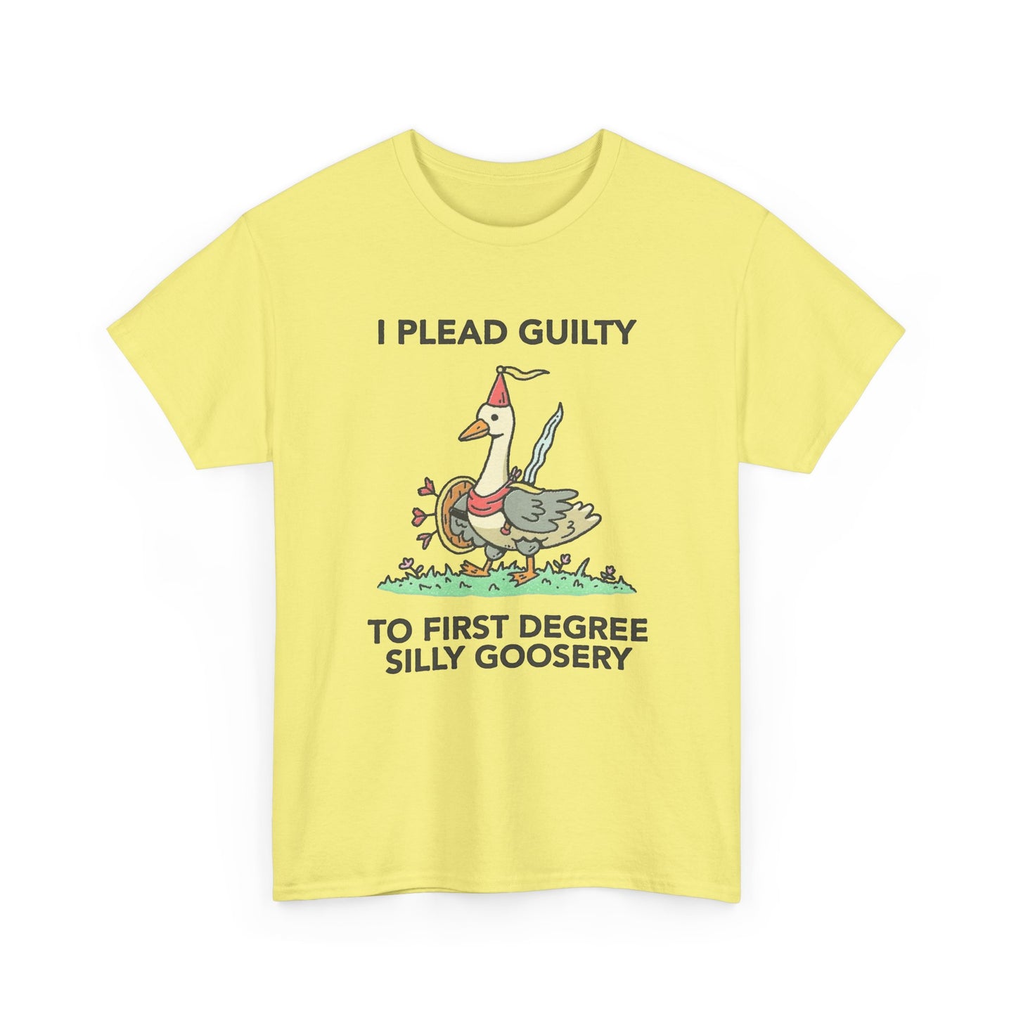 First Degree Silly Goosery Funny Graphic T Shirt NEW ADULT TEE VINTAGE