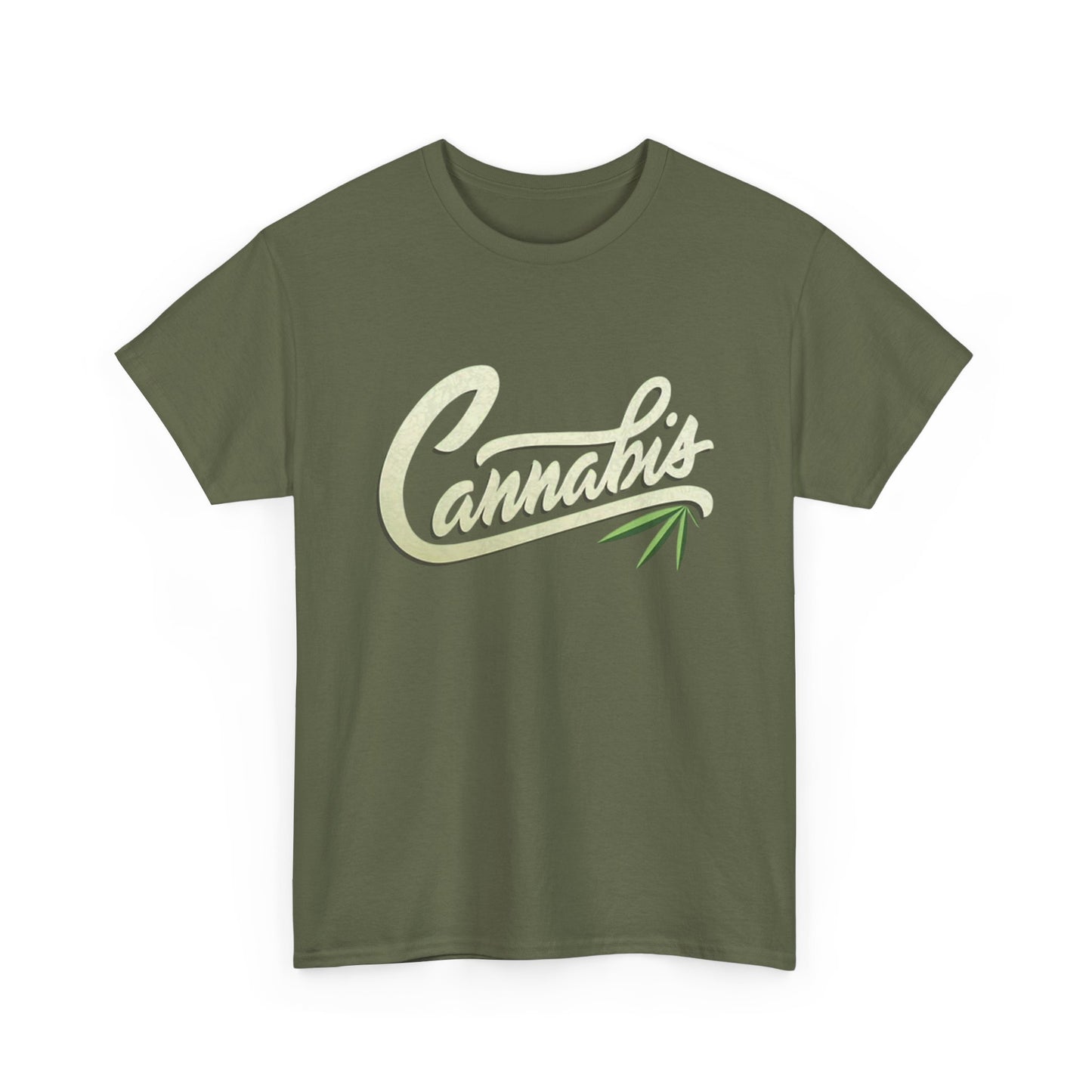 Cannabis Graphic T Shirt Logo Vintage Pot Merch Cali Unisex Heavy Cotton Tee