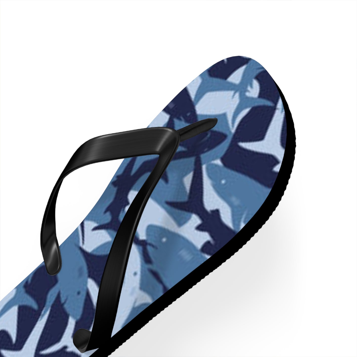 Sharks Summer Sandals, Beach Shoes, Vacation Flip Flops, Pool Slides