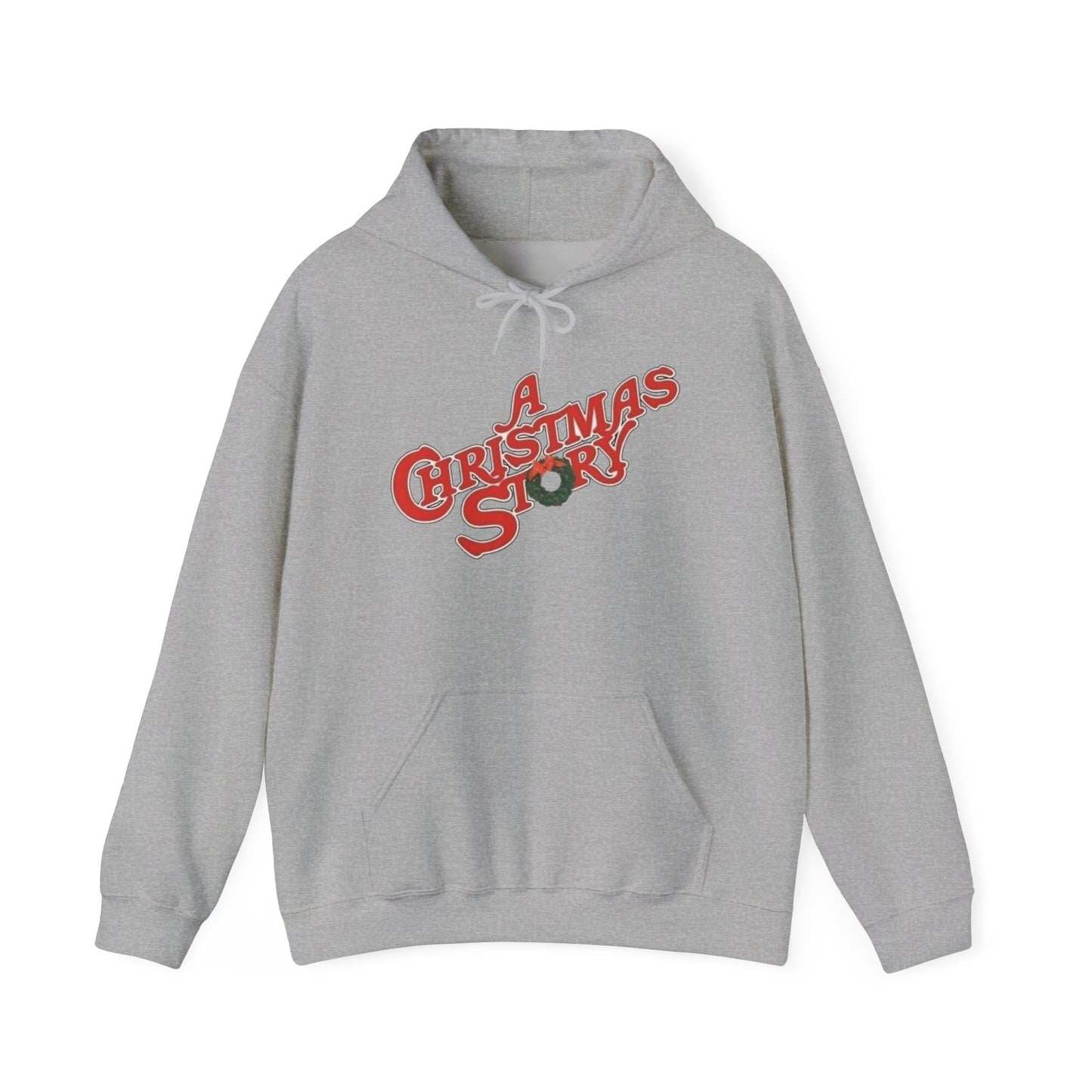 A Christmas Story Retro Graphic Hoodie Unisex Heavy Blend™ Hooded Sweatshirt