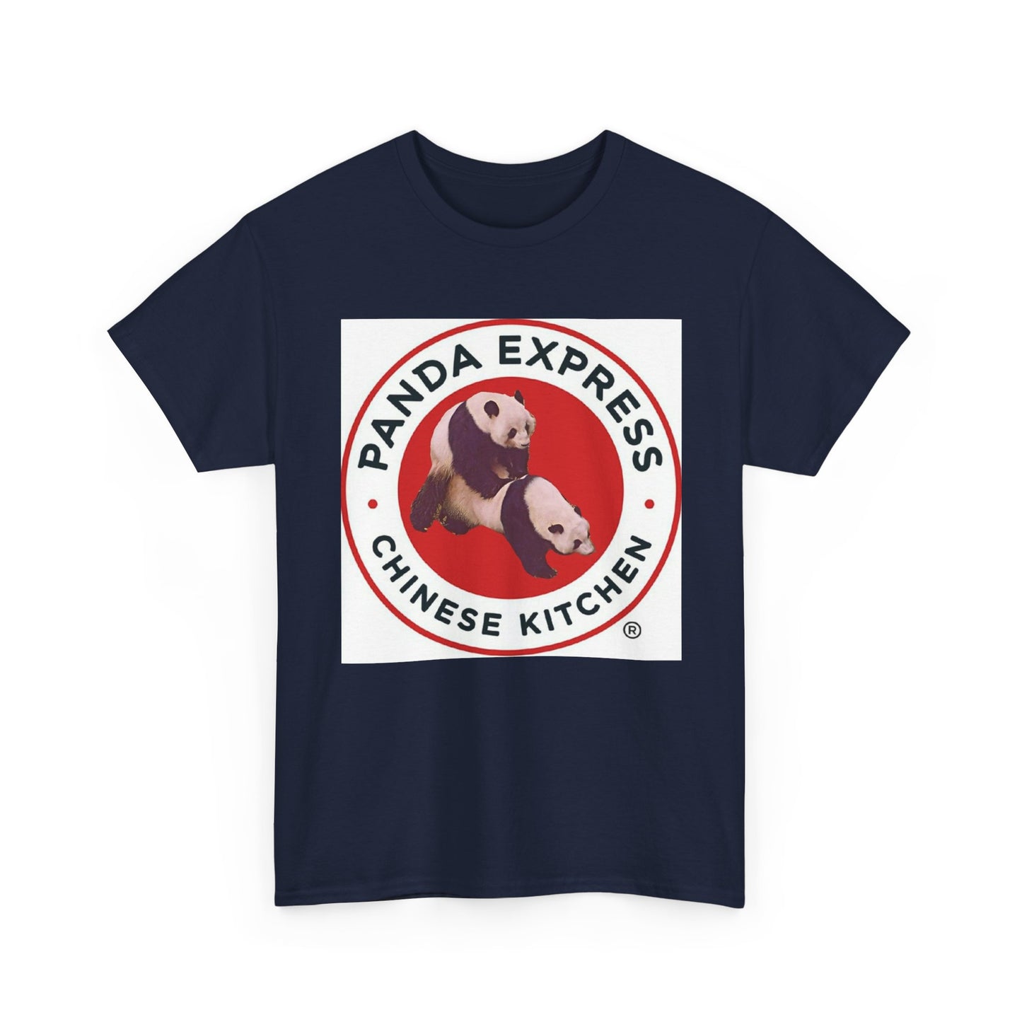 Panda Express Chinese food funny graphic food truck Unisex Heavy Cotton Tee