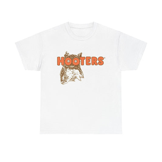 Hooters shirt Florida, beer, vintage logo, retro birds, Unisex Heavy Cotton Tee