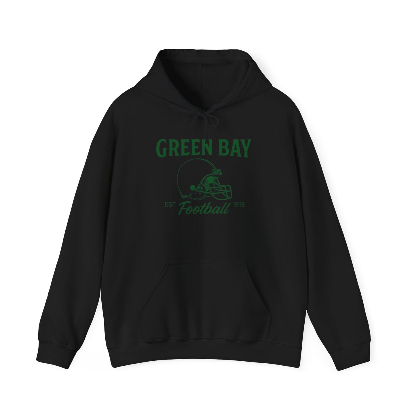 Green Bay Football Graphic Hoodie Unisex Heavy Blend™ Hooded Sweatshirt