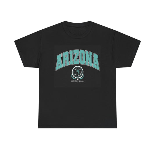 Arizona Graphic T Shirt Retro State Apparel Unisex Heavy Cotton Tee