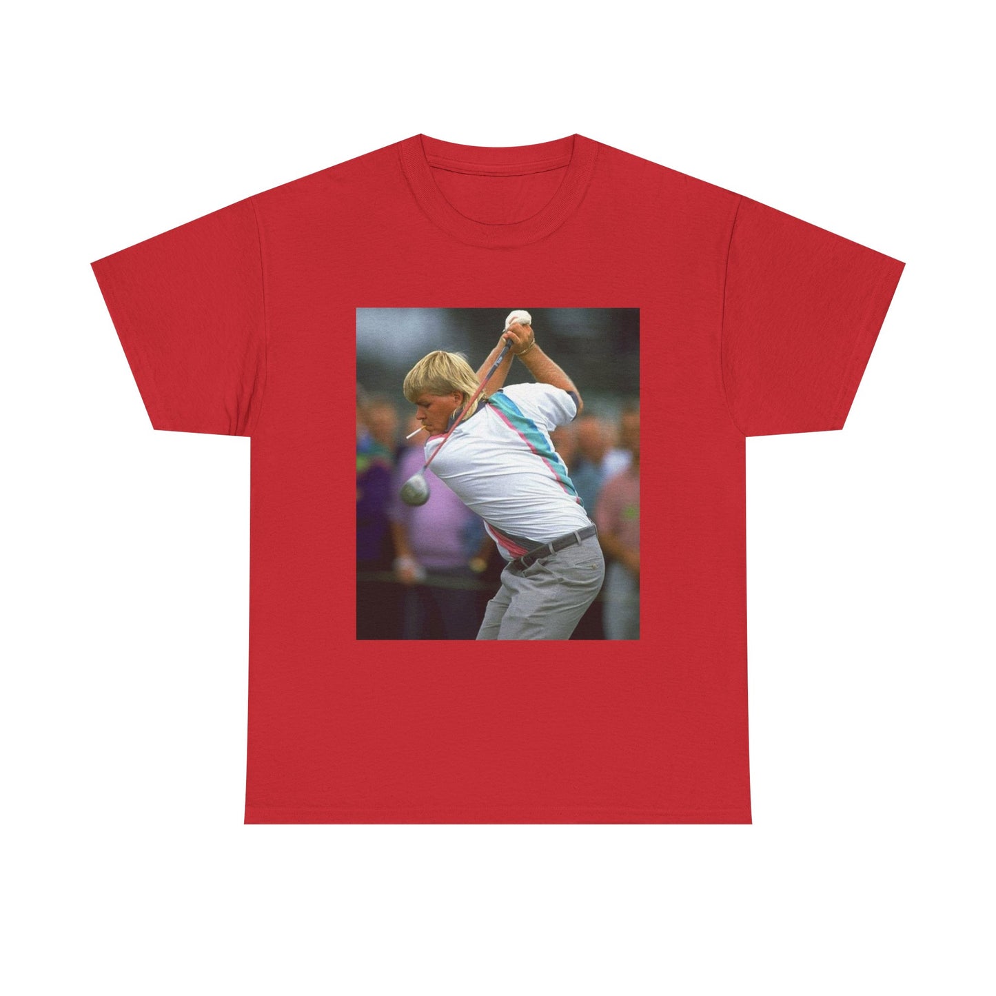 John Daly TShirt Masters golf club Tiger woods Vintage Unisex Heavy Cotton Tee