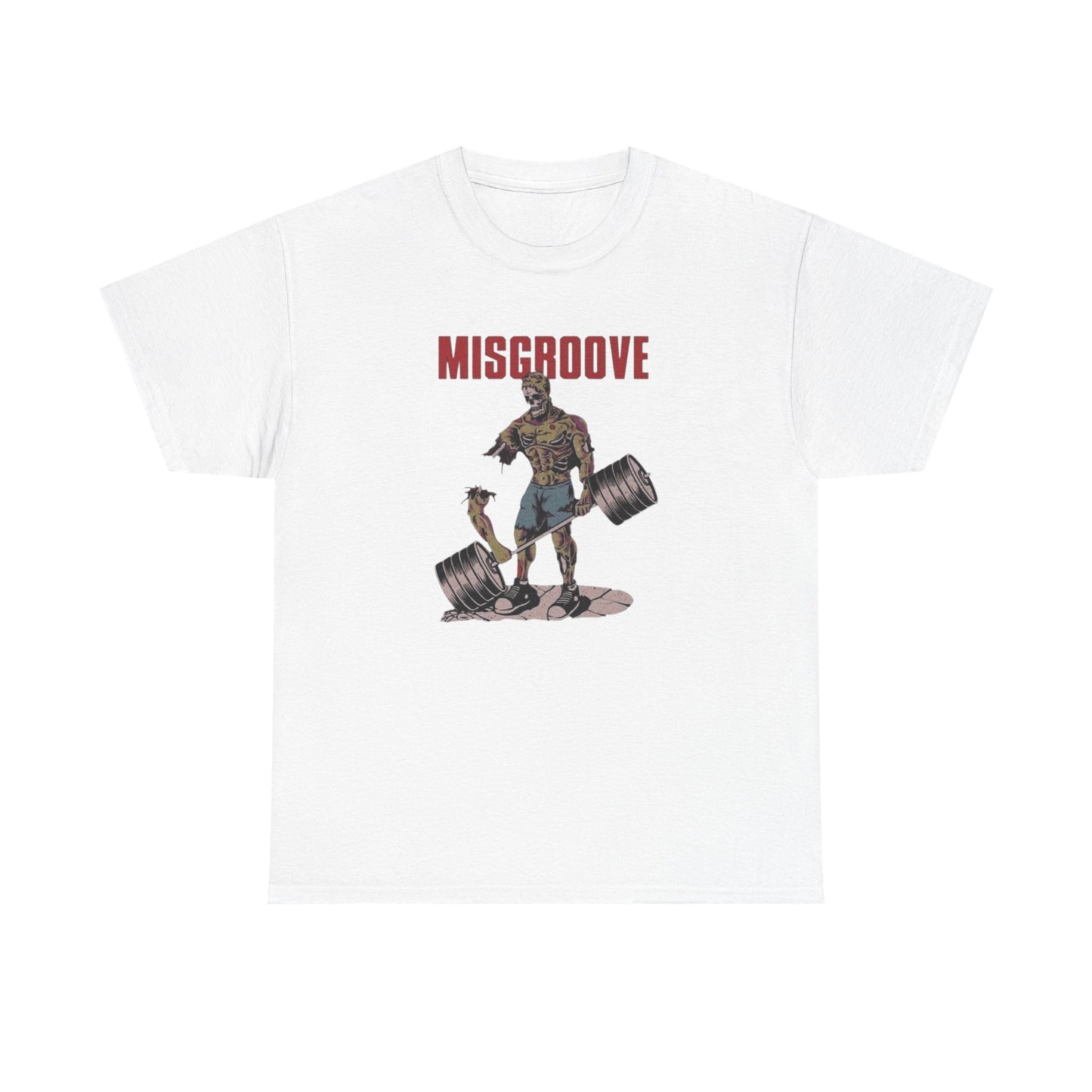 Misgroove GYM Graphic T Shirt NEW Unisex Heavy Cotton Tee