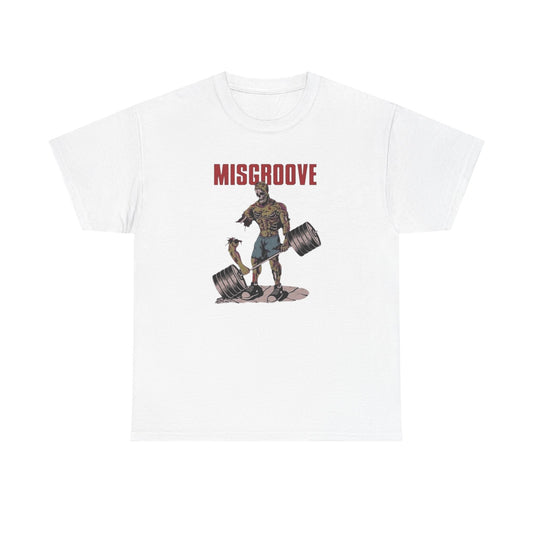 Misgroove GYM Graphic T Shirt NEW Unisex Heavy Cotton Tee
