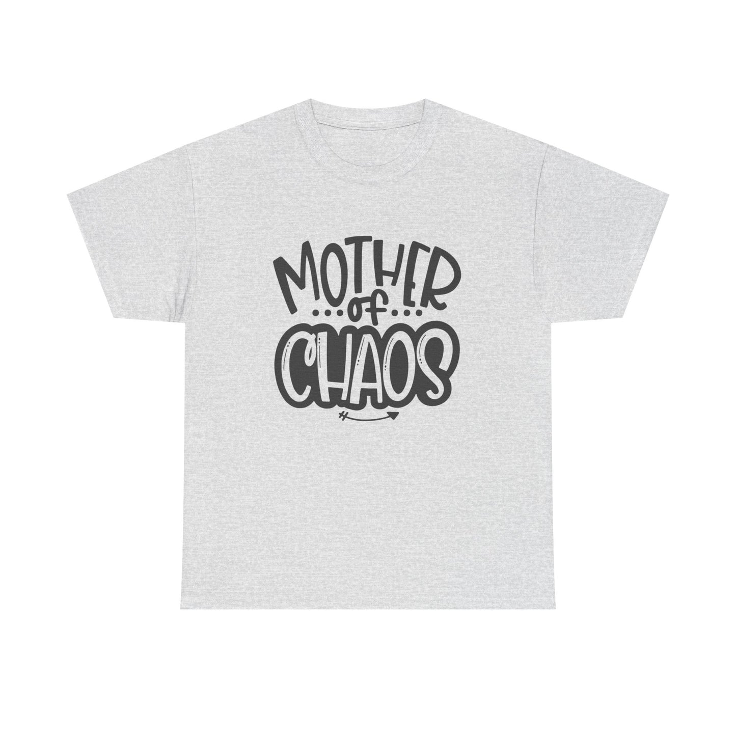 Mother Of Chaos Funny Graphic T Shirt Unisex Heavy Cotton Tee