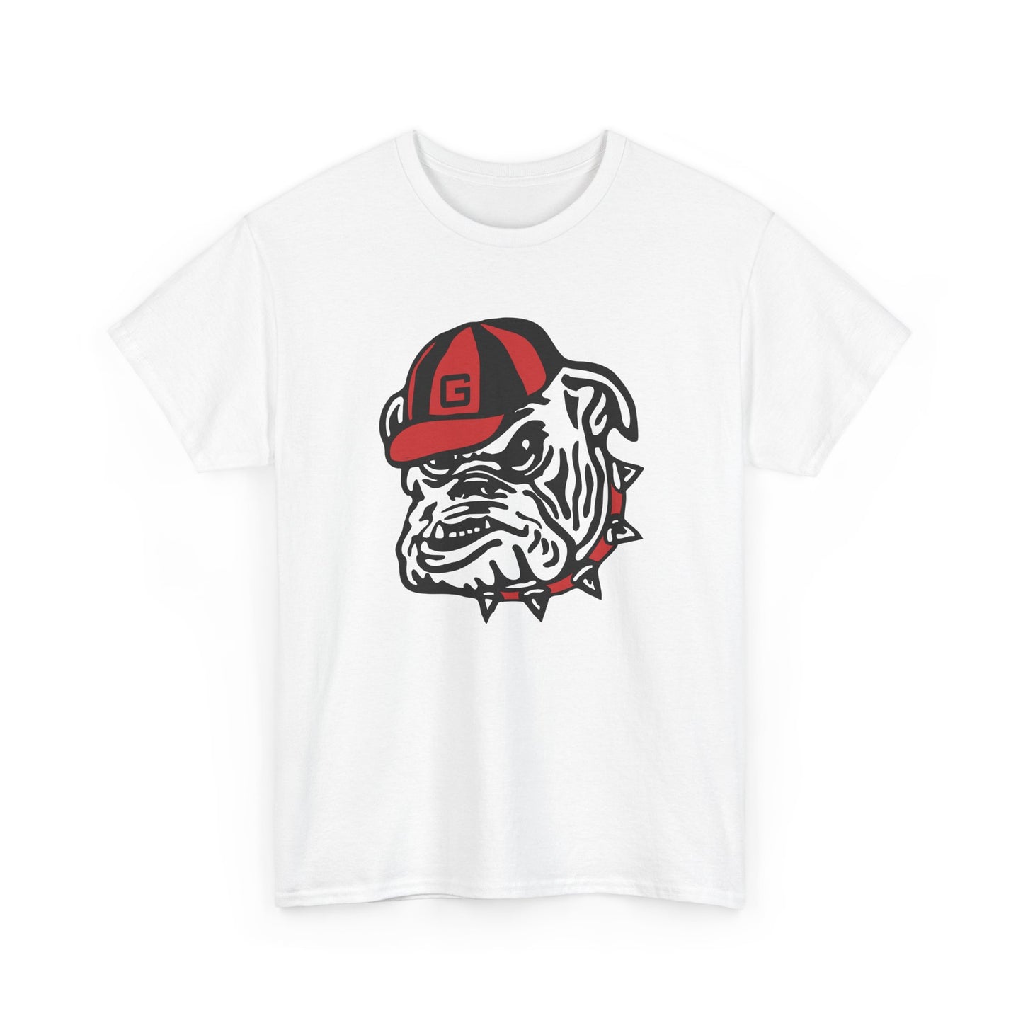 Georgia Bulldogs Logo BRAND NEW Apparel T Shirt Unisex Unisex Heavy Cotton Tee