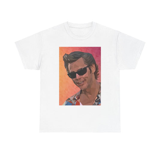 Ace Ventura Pet Detective T Shirt BRAND NEW Apparel Unisex Heavy Cotton Tee