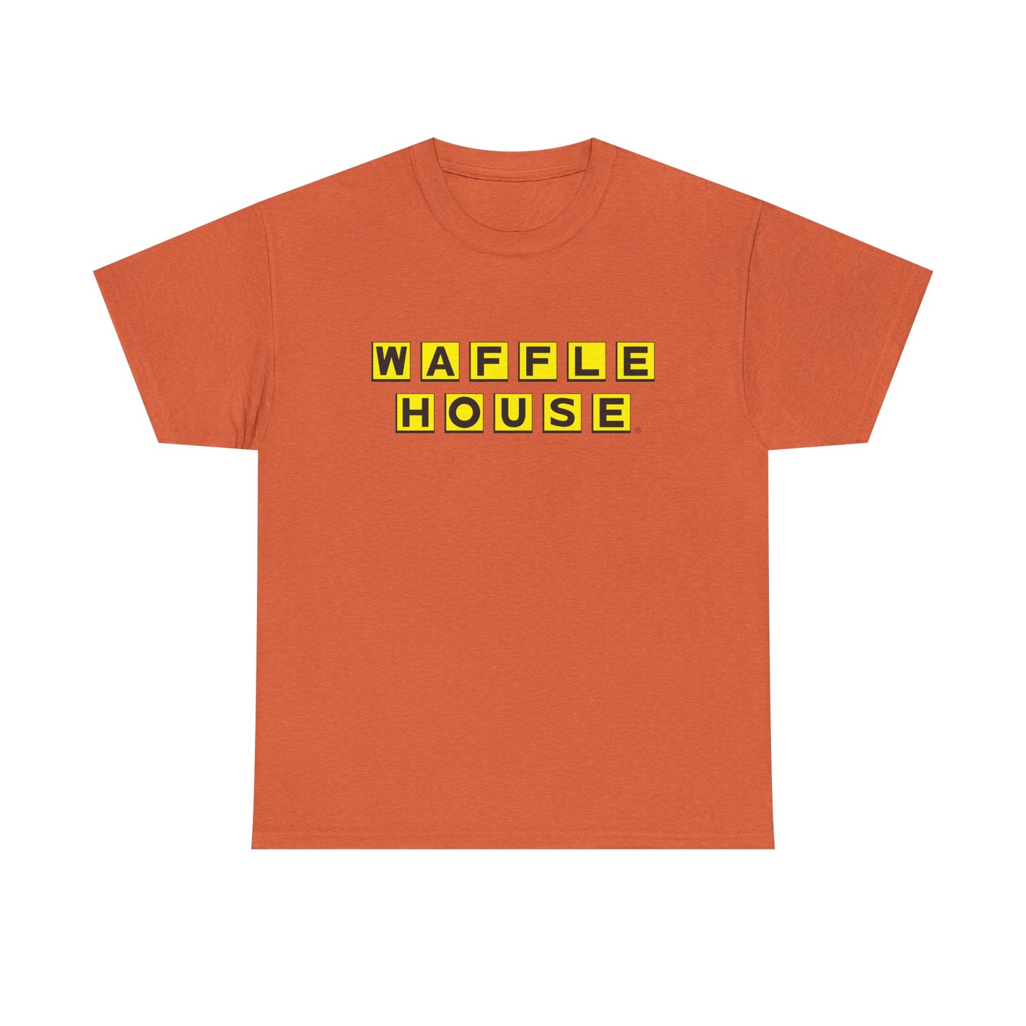 Waffle House Graphic T Shirt Breakfast Cafe Pancakes Retro Unisex Cotton Tee