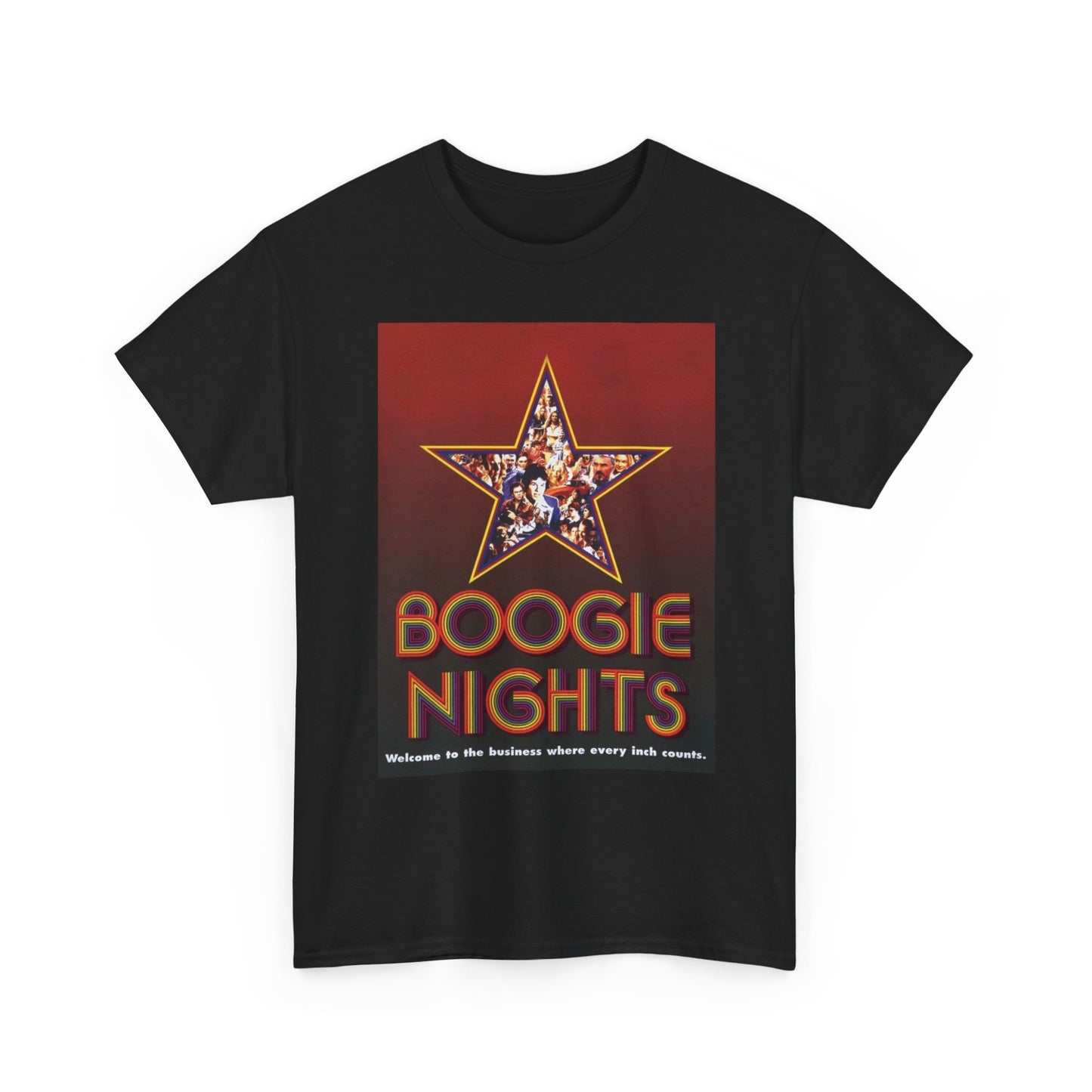 Boogie Nights T Shirt Vintage Movie Poster 90s Retro Unisex Heavy Cotton Tee