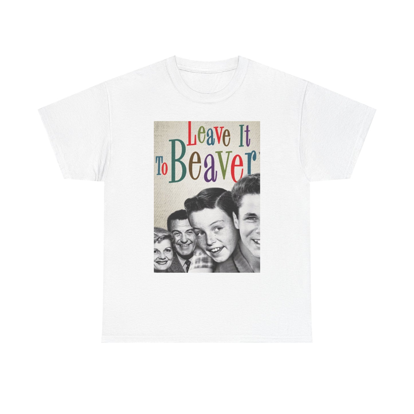 Leave It To Beaver Graphic T Shirt Vintage Unisex Heavy Cotton Tee