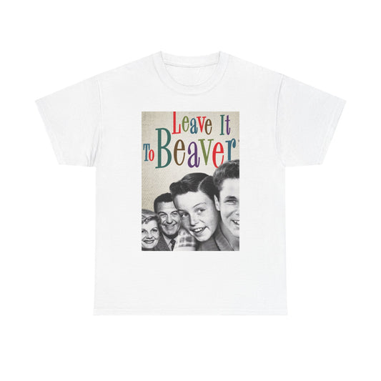 Leave It To Beaver Graphic T Shirt Vintage Unisex Heavy Cotton Tee