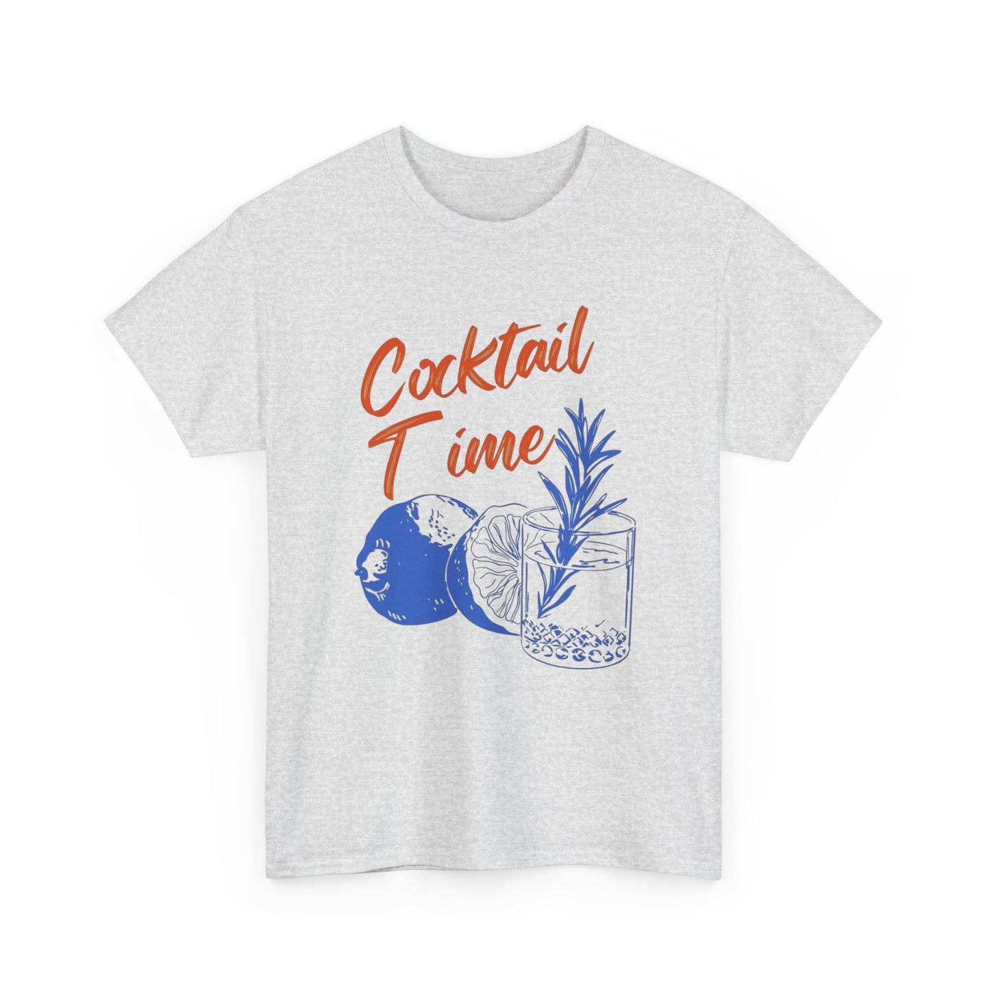 Cocktail Time Graphic T Shirt NEW ADULT