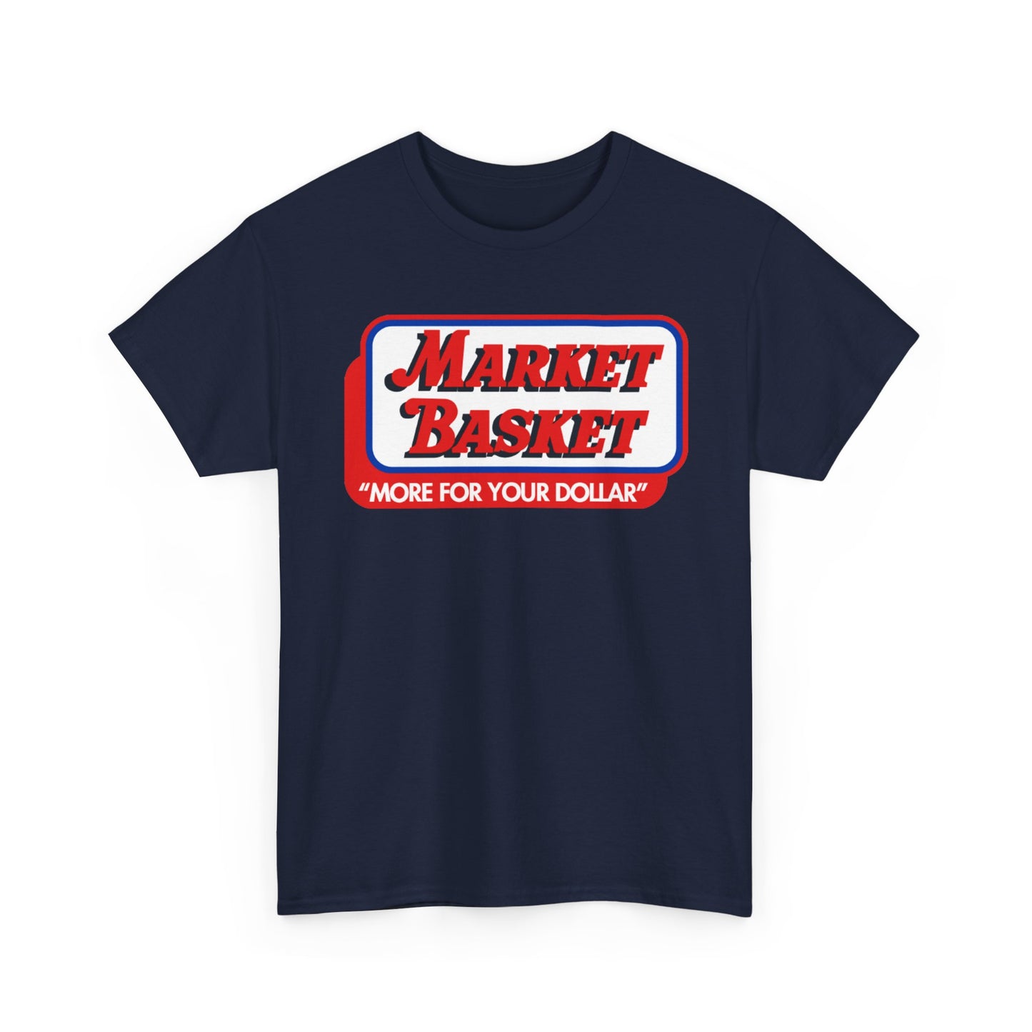 Boston vintage New England market basket patriots Heavy Cotton Tee