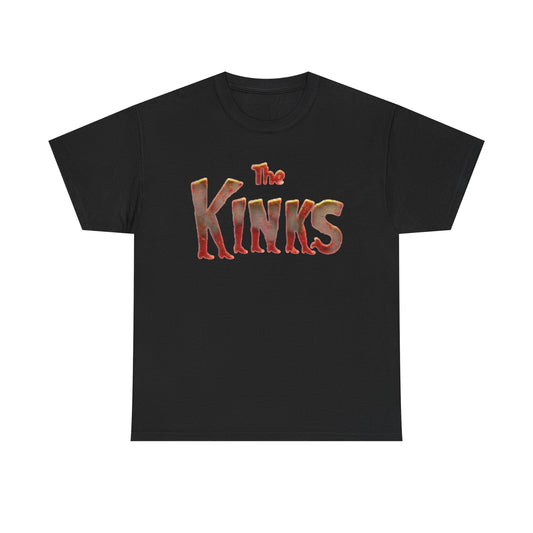 The Kinks Graphic T Shirt Vintage Rock merch Unisex Heavy Cotton Tee