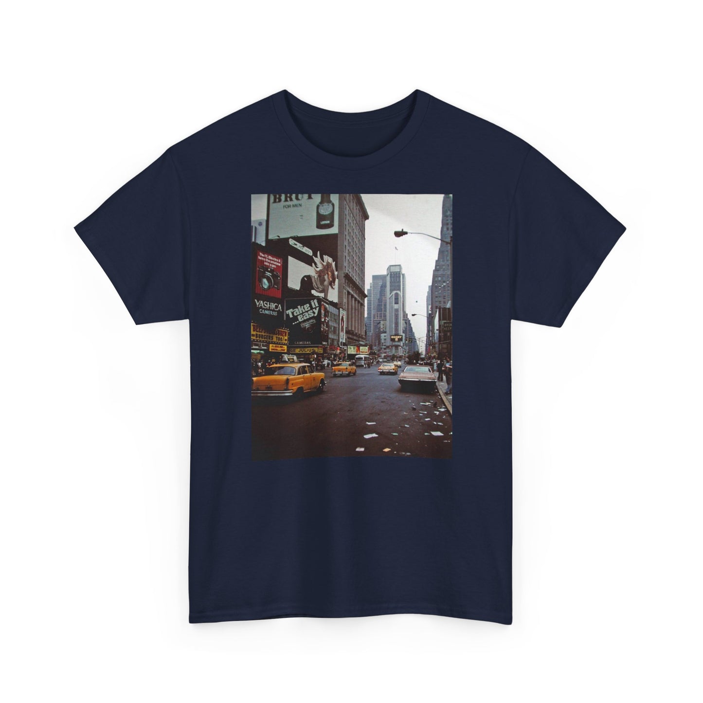 New York retro vintage supreme style Heavy Cotton Tee