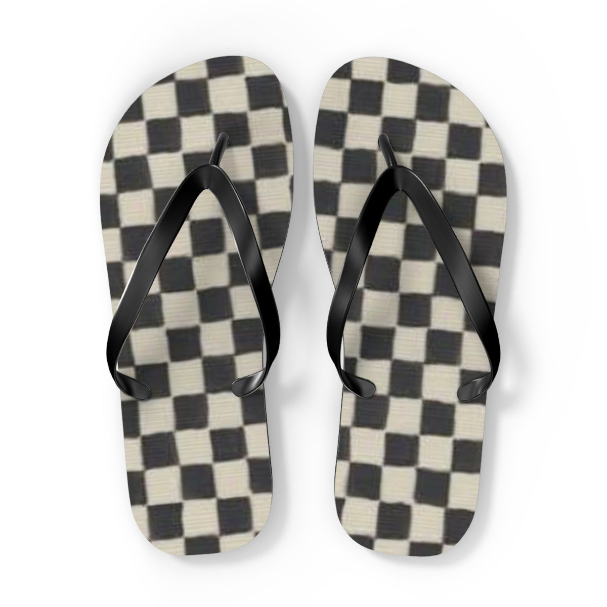Black And White Sandals, Beach Shoes, Vacation Flip Flops, Pool Slides
