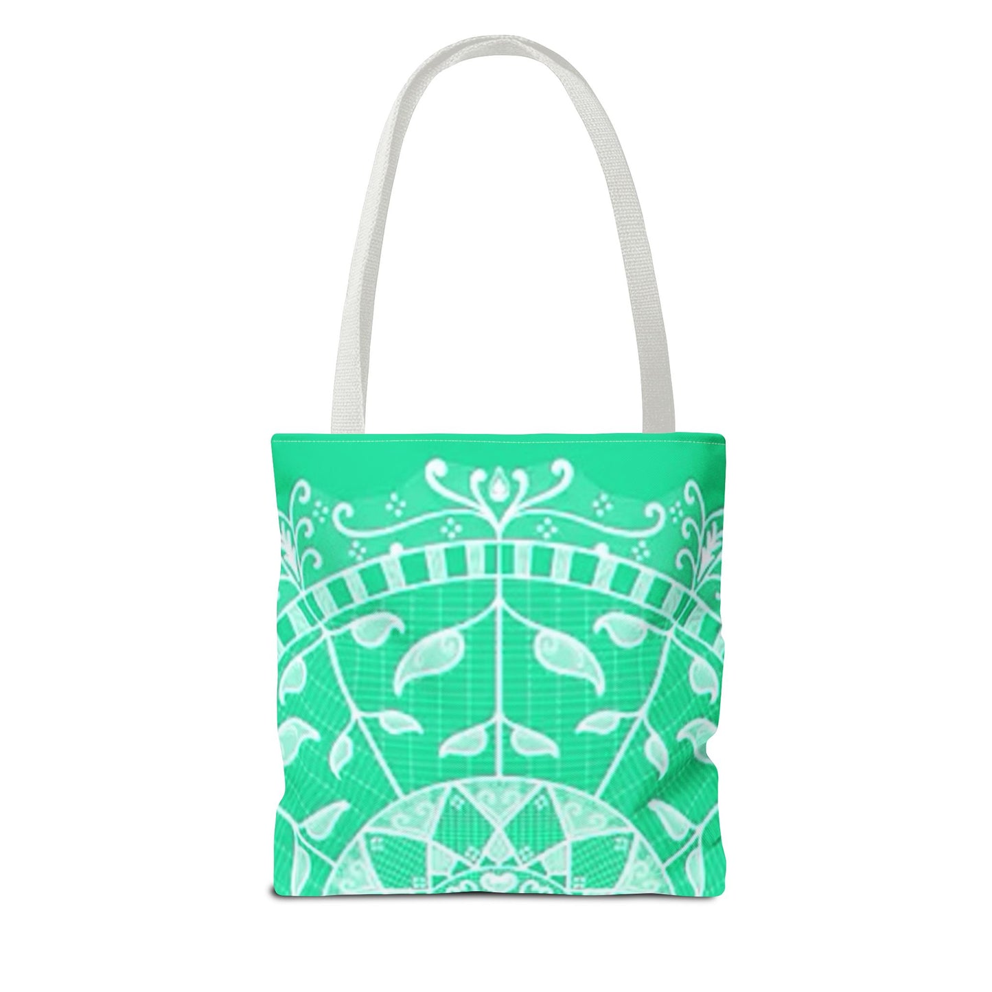Light Green And White Multi Color BRAND NEW MODERN Tote Bag (AOP)