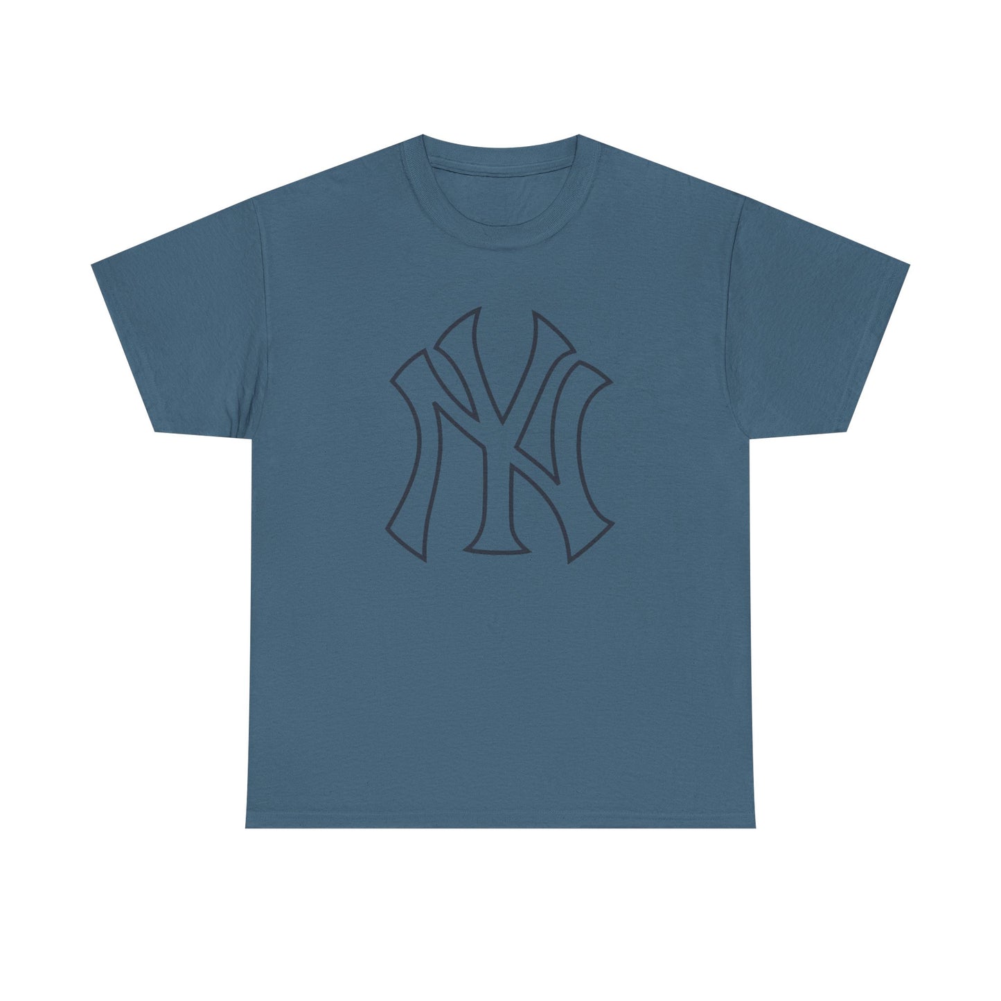 New York Emblem Logo Graphic T Shirt S-5XL Unisex Heavy Cotton Tee