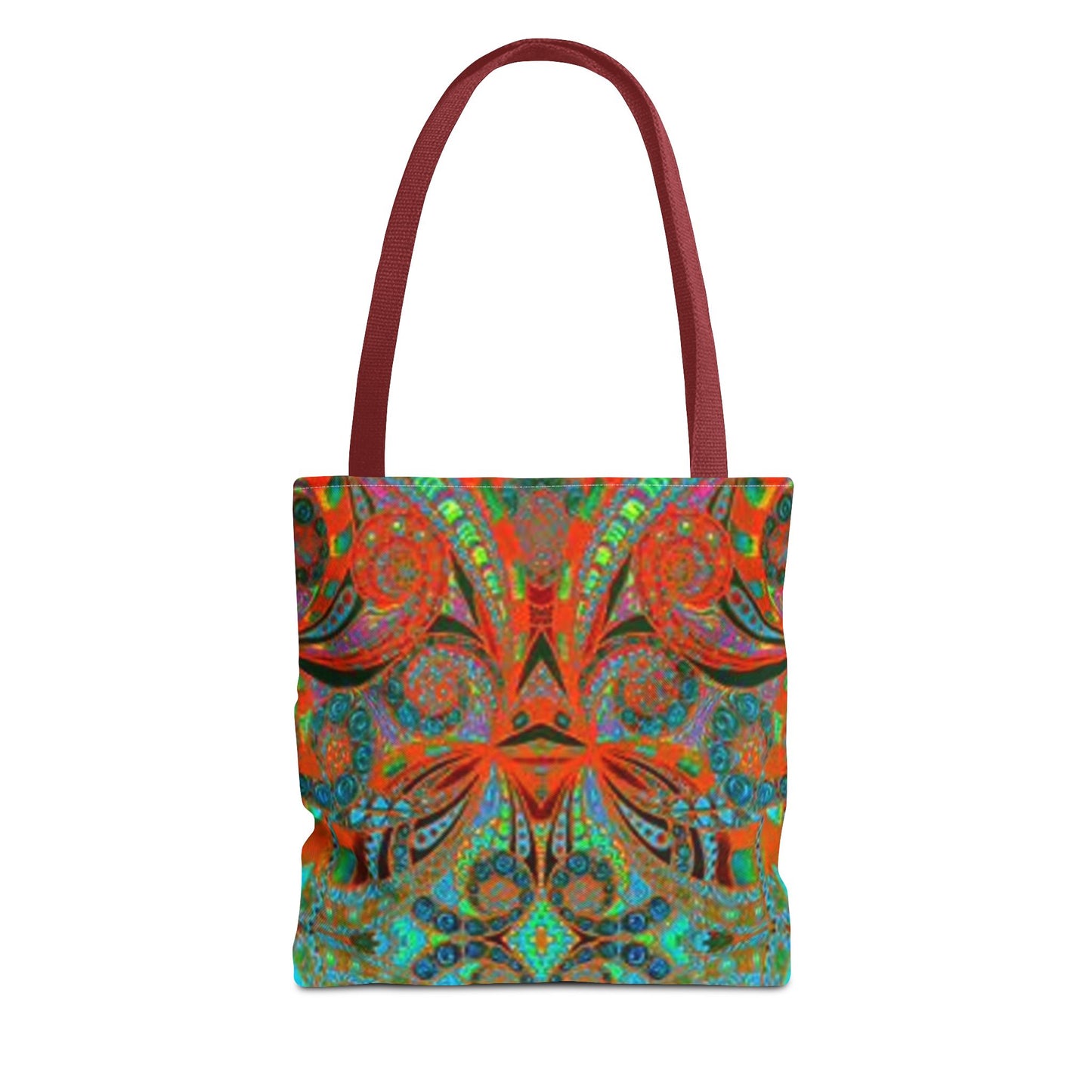 Orange And Green Multi Color BRAND NEW MODERN Tote Bag (AOP)
