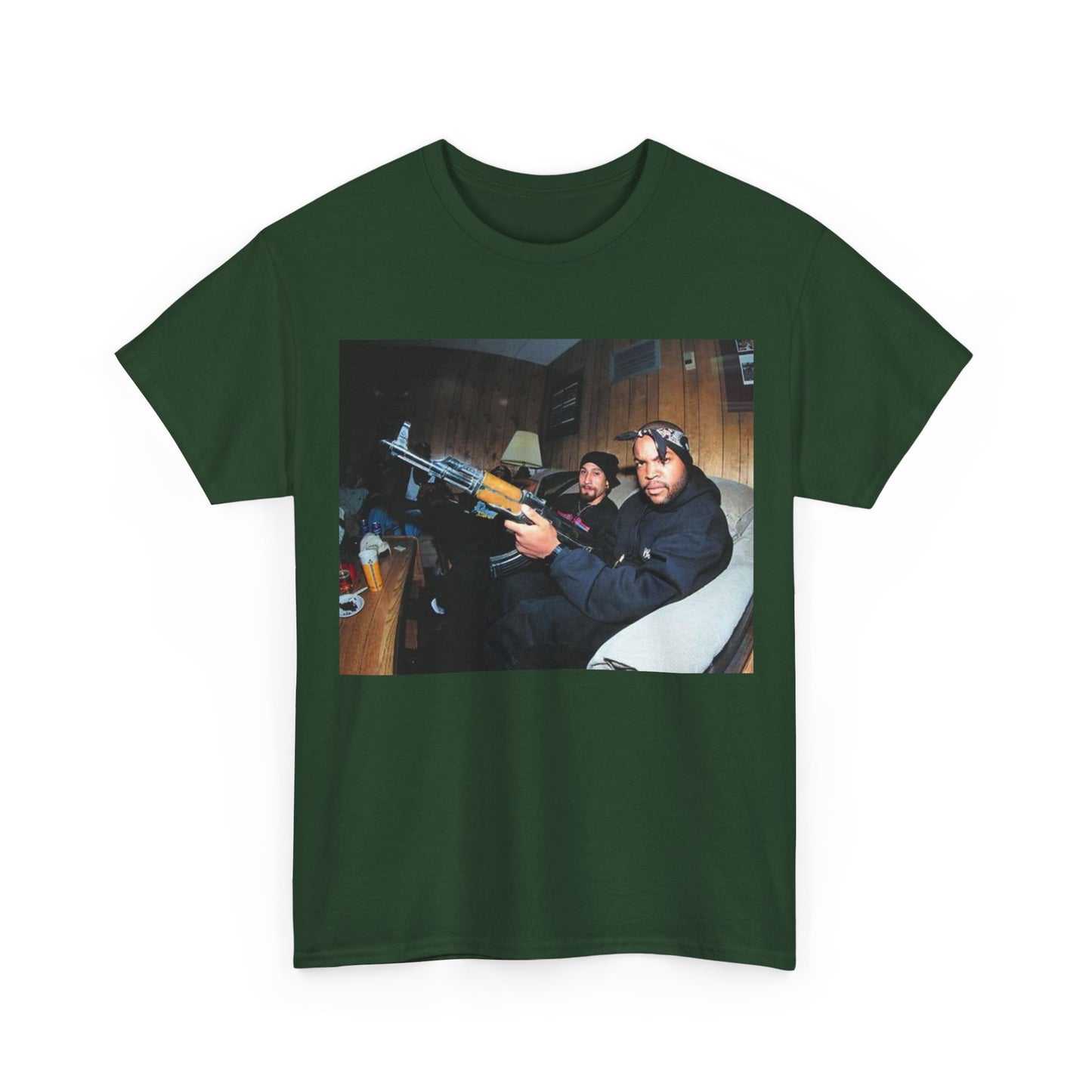 Ice cube T-shirt vintage 90s NWA California retro meme Unisex Heavy Cotton Tee