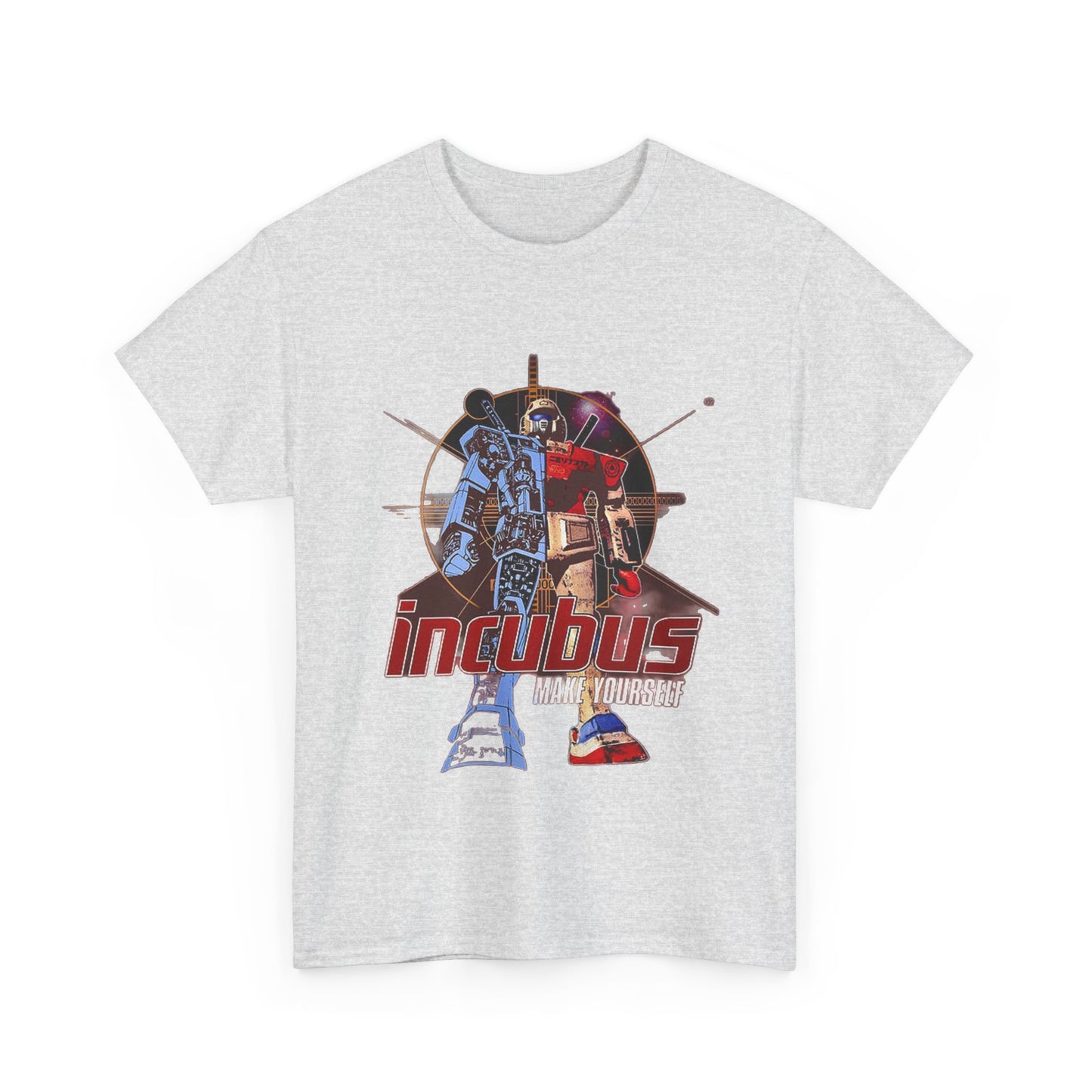 Incubus T-shirt vintage rock band retro metal Unisex Heavy Cotton Tee