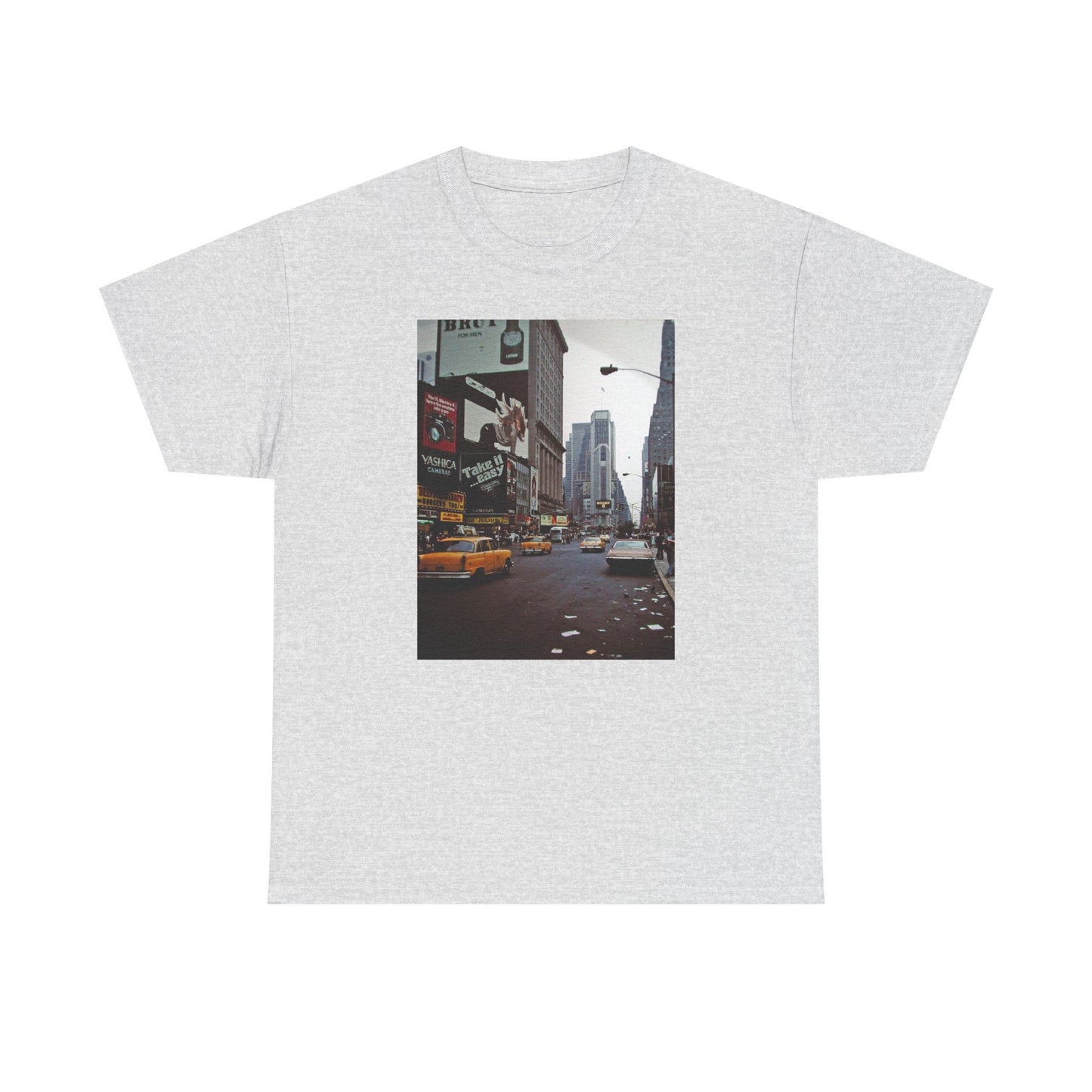 New York retro vintage supreme style Heavy Cotton Tee