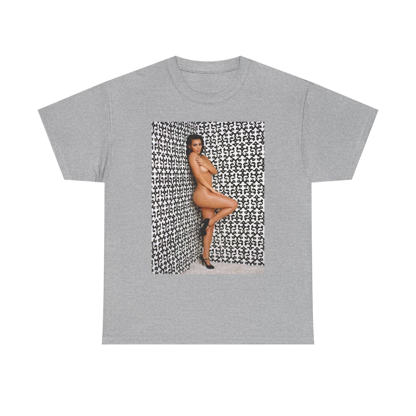 Kim Kardashian Graphic T Shirt Retro Vintage Model Unisex Heavy Cotton Tee