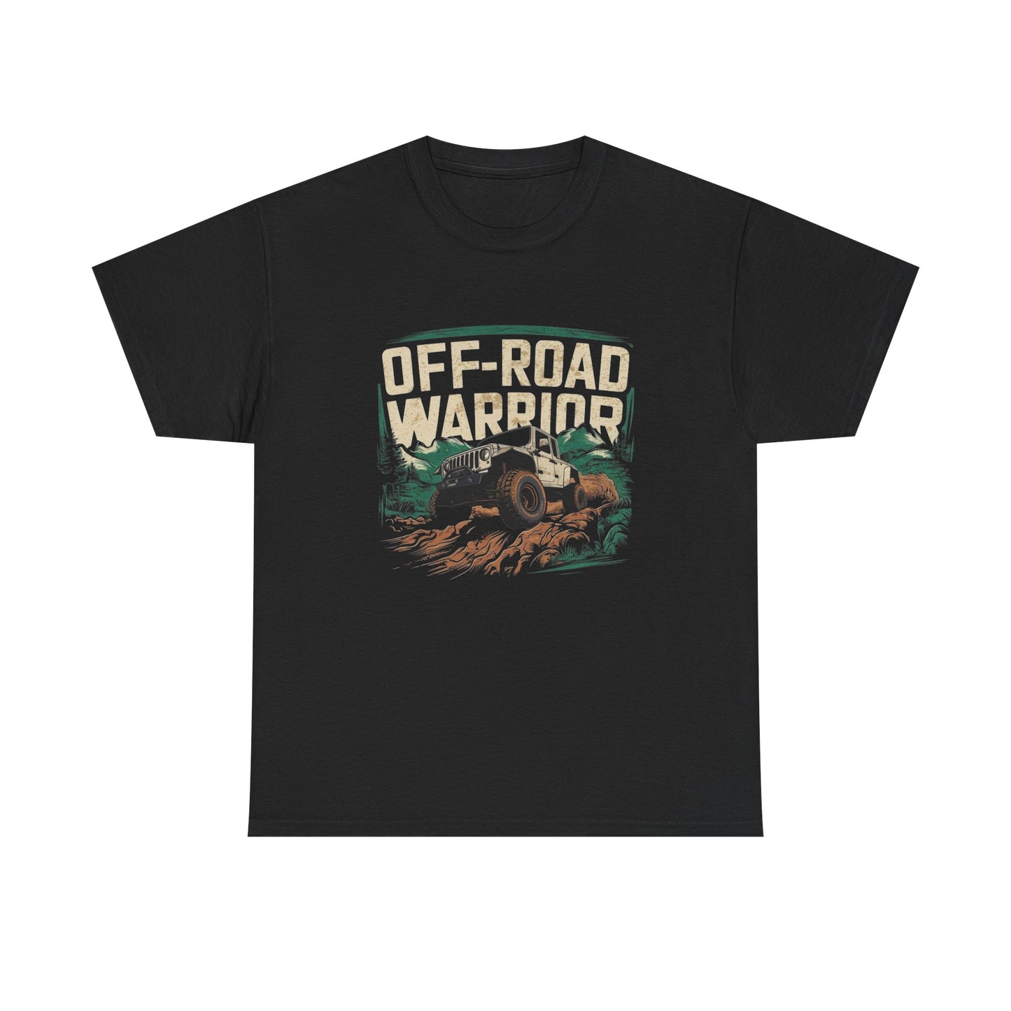 Offroad Warrior Graphic T Shirt NEW Unisex Heavy Cotton Tee