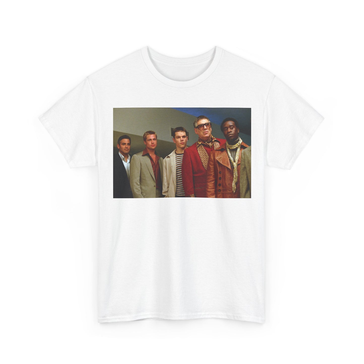 Oceans Eleven Tshirt Las Vegas Casinos Movie Merch Retro Unisex Heavy Cotton Tee