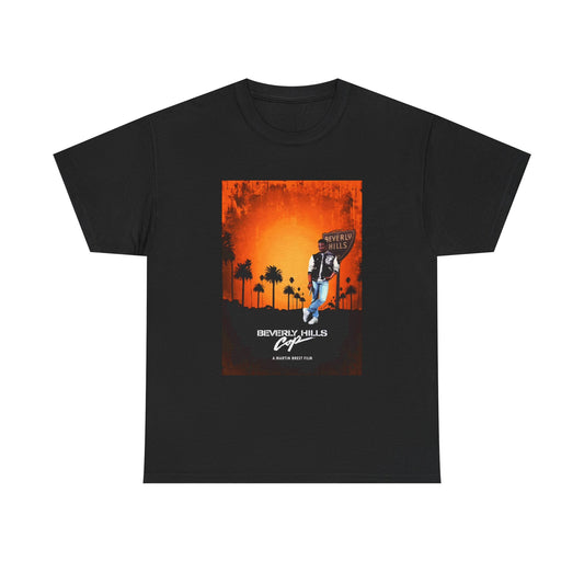Beverly Hills Cop Tshirt Vintage Movie Poster California Unisex Heavy Cotton Tee