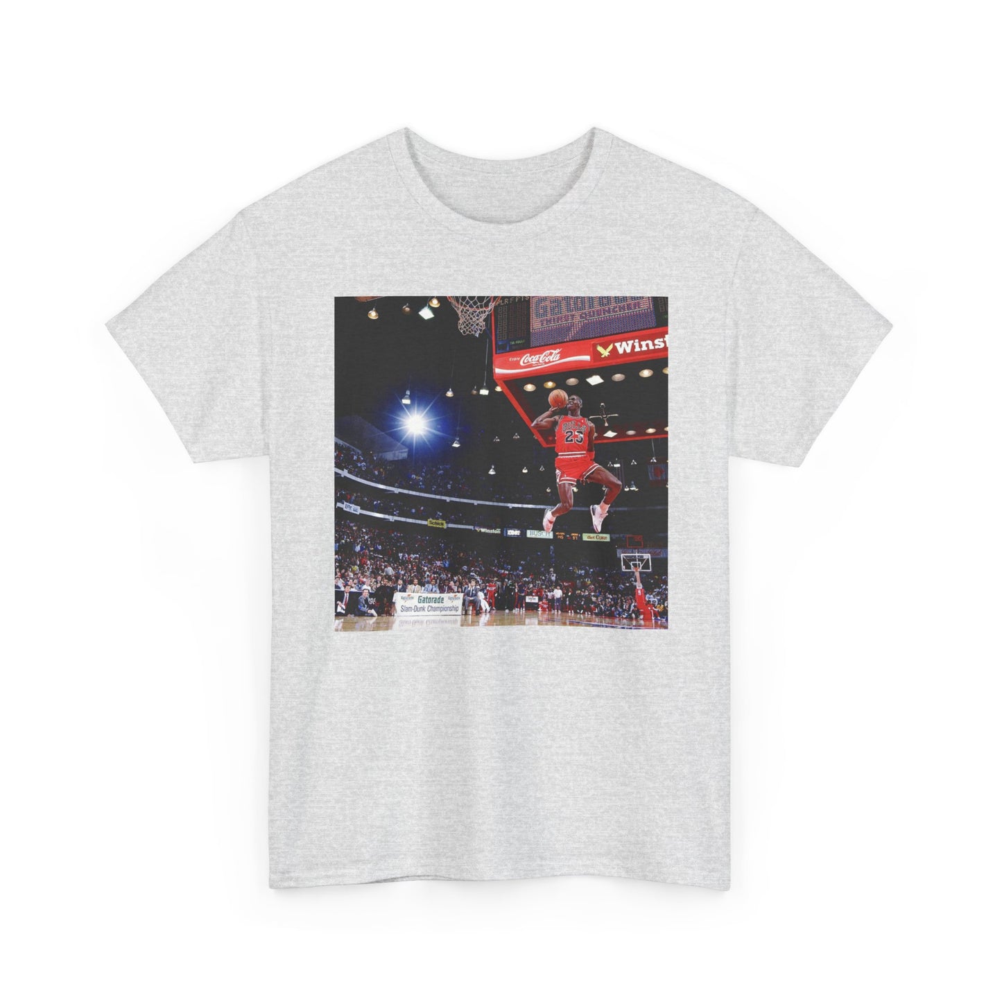 Michael Jordan Graphic T Shirt Retro Dunk Contest Unisex Heavy Cotton Tee