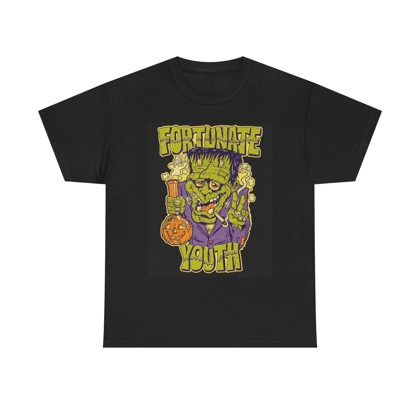 Fortunate Youth Graphic T Shirt Vintage Retro Unisex Heavy Cotton Tee