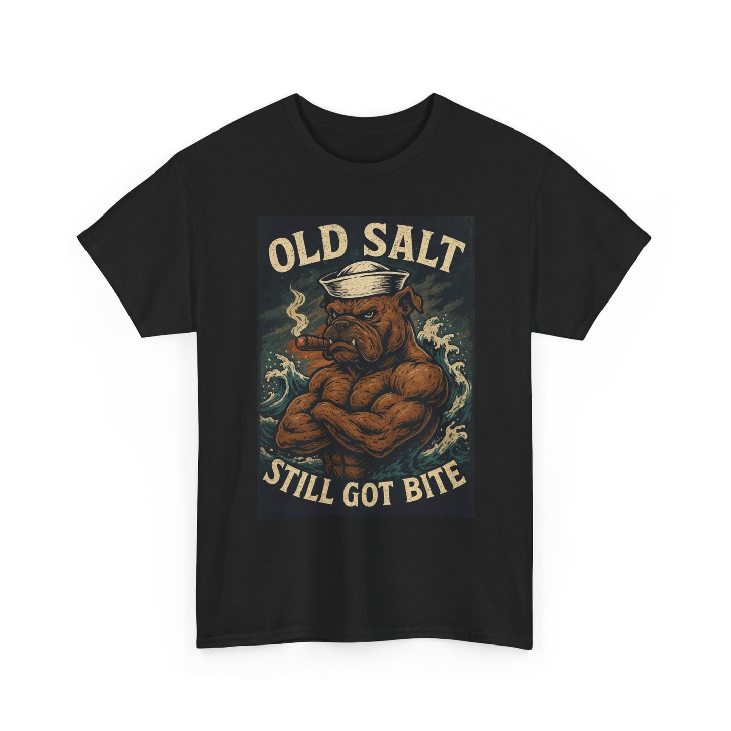 Old Salt Navy Graphic T Shirt Gift Apparel Cotton Tee