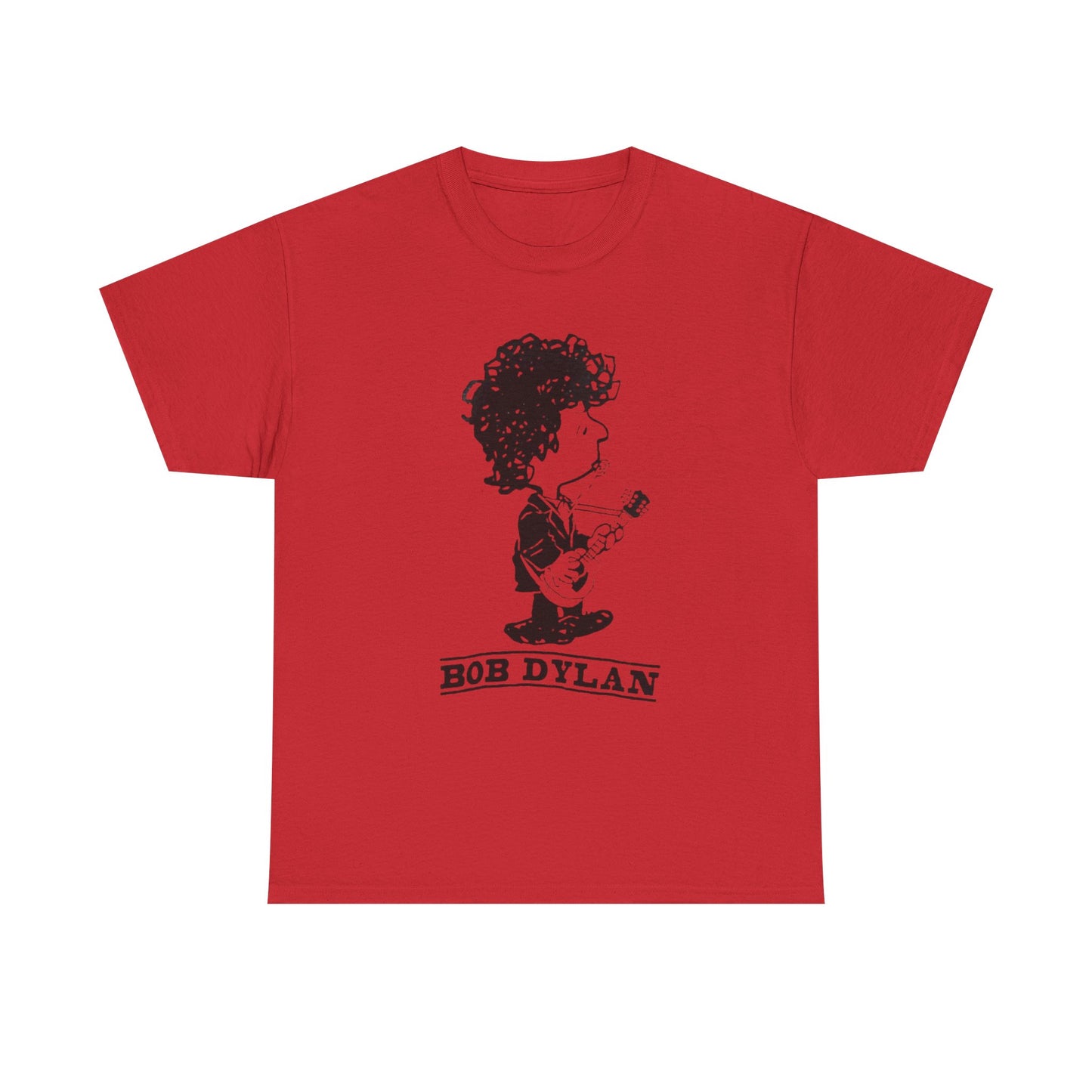 Bob Dylan Graphic T Shirt Vintage Rock Blue Grass Retro Unisex Heavy Cotton Tee