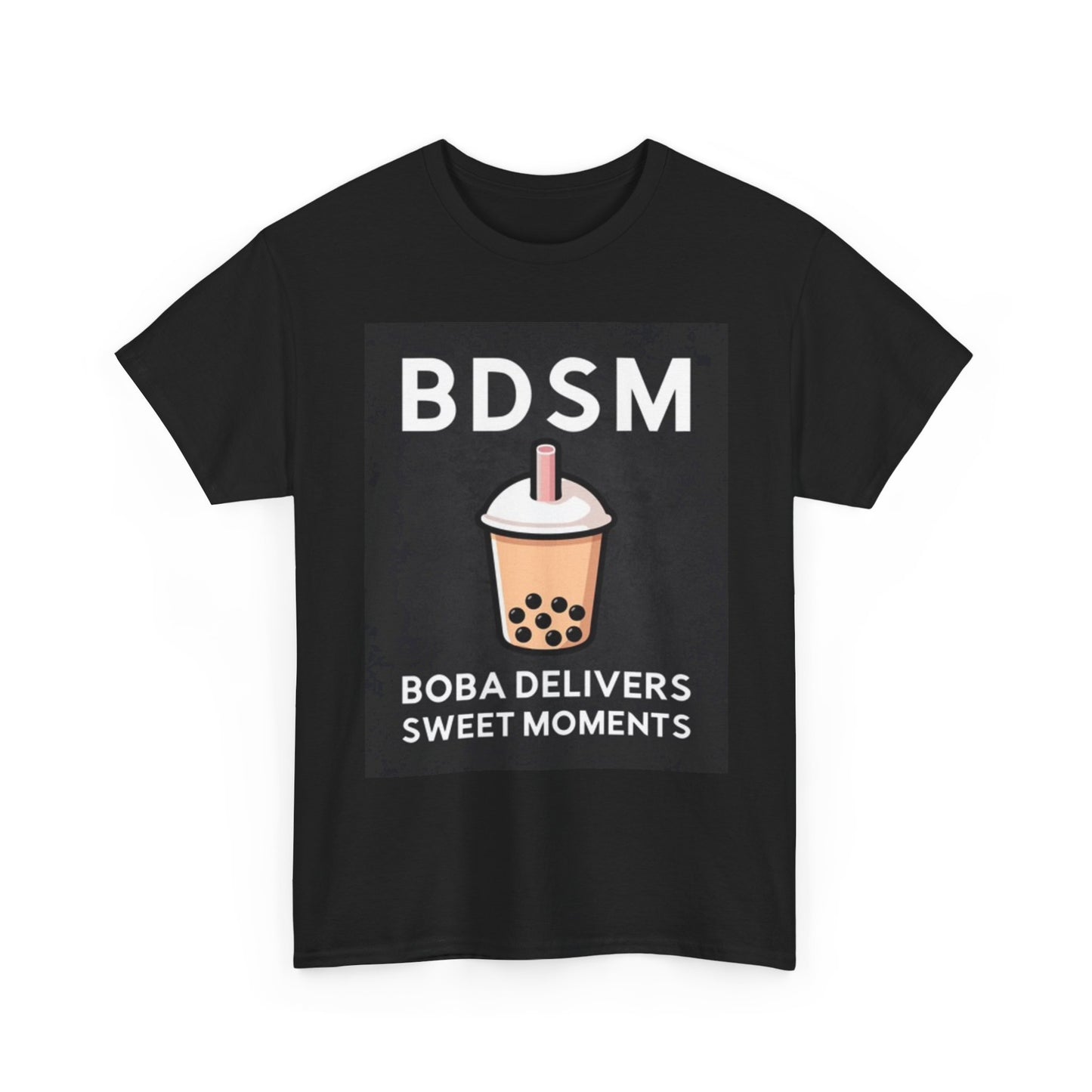 Boba Tea T Shirt Funny BDSM Unisex Heavy Cotton Tee