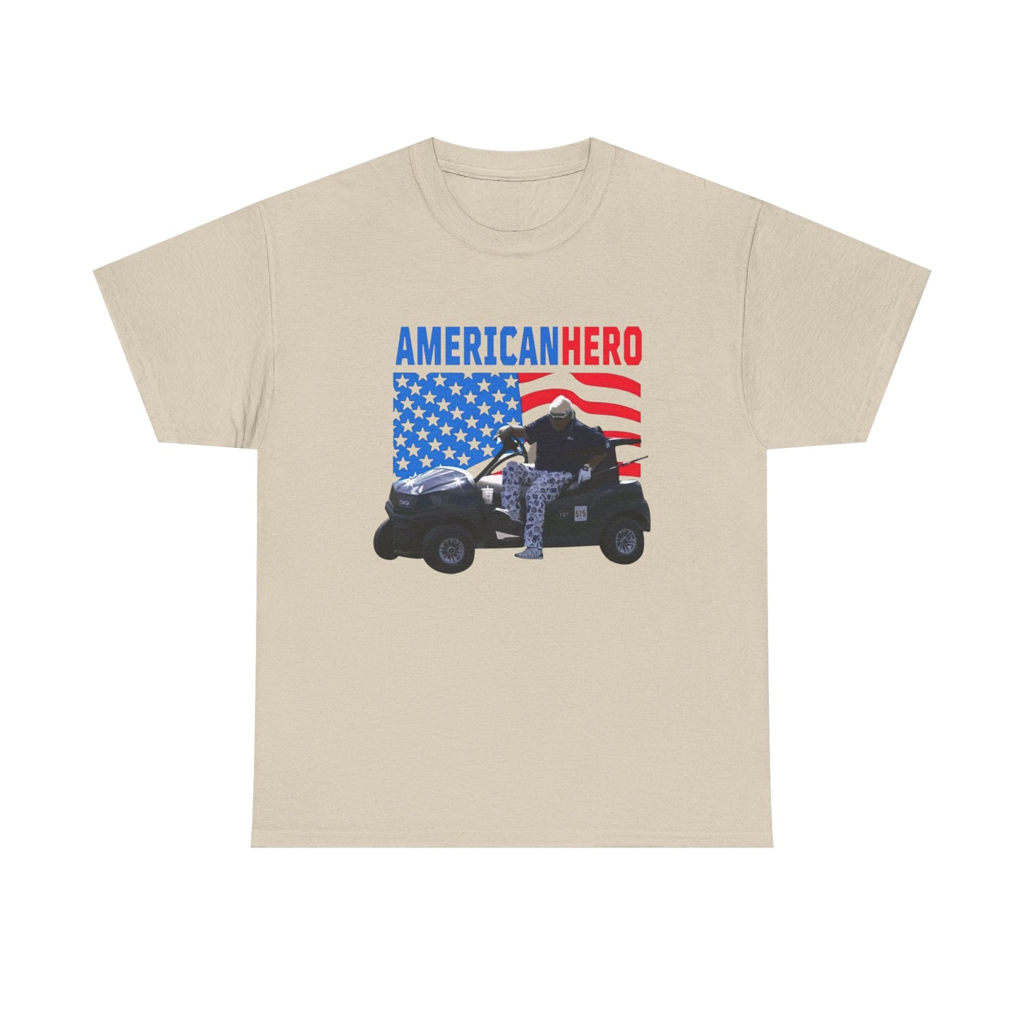 John Daly American Golf Hero Vintage T Shirt Unisex Heavy Cotton Tee Gift