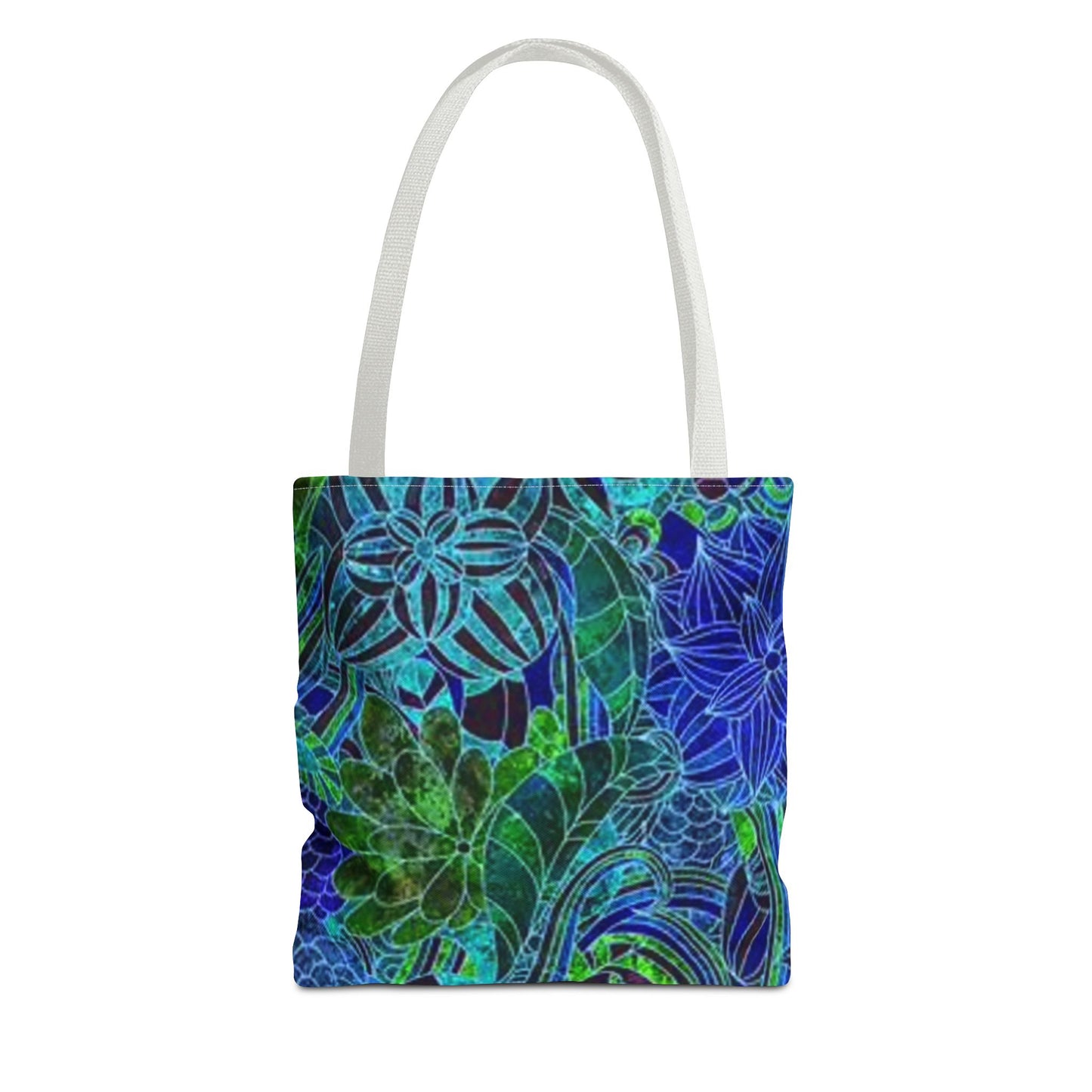 Blue And Green Multi Color BRAND NEW MODERN Tote Bag (AOP)