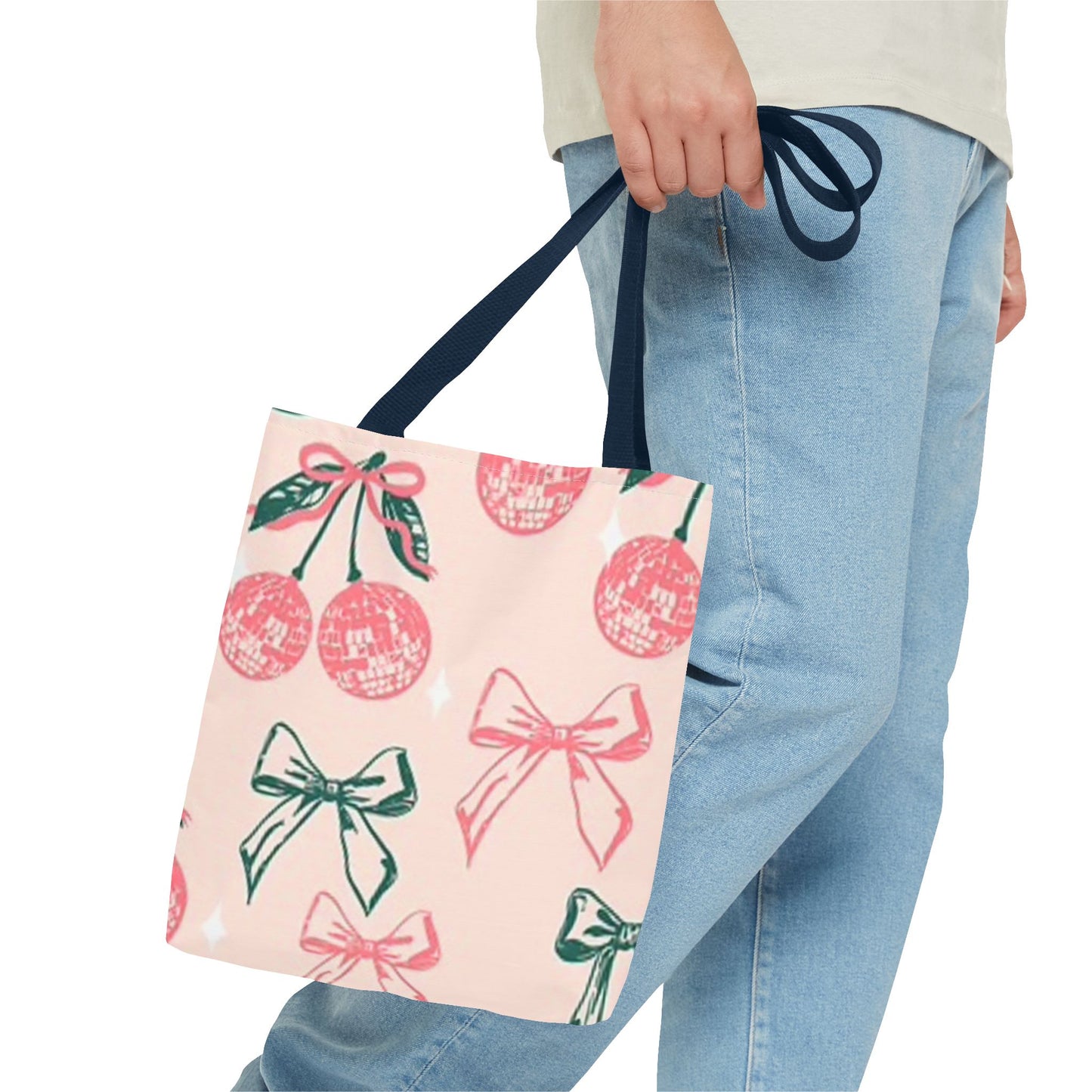 Pink And Green Bows BRAND NEW Tote Bag (AOP)