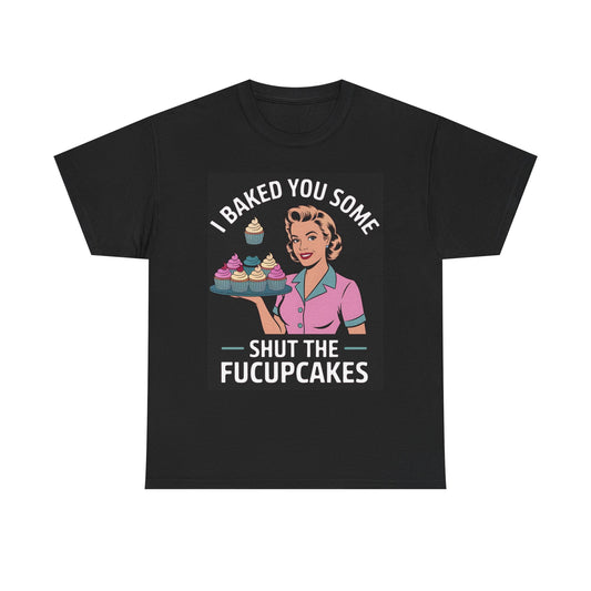 Funny Baking Retro Graphic T Shirt Women's Cotton Tee BRAND NEW